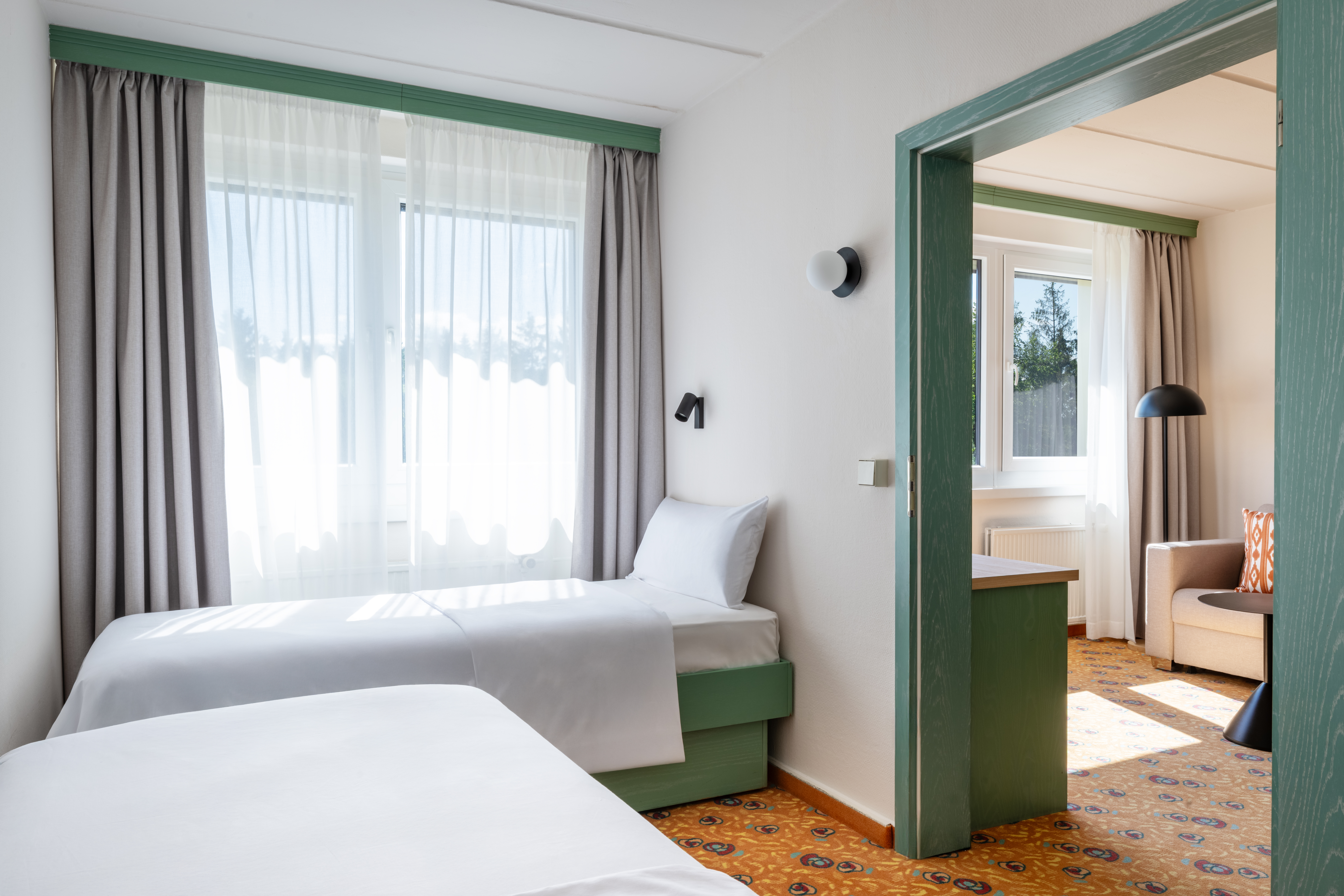 bed apartment 2 bedrooms ifa schoneck hotel
