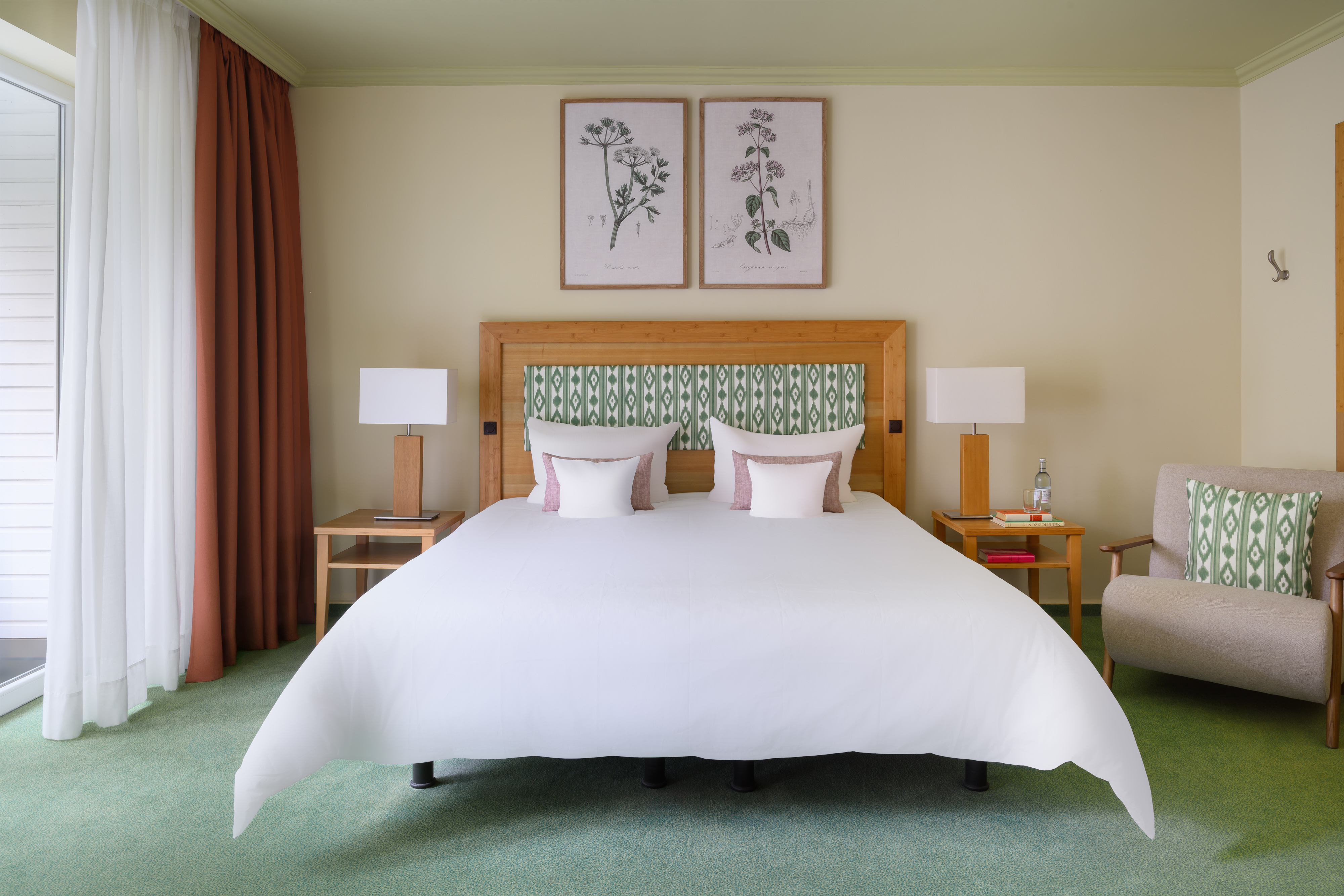 bed double superior comfort room ifa graal-muritz hotel