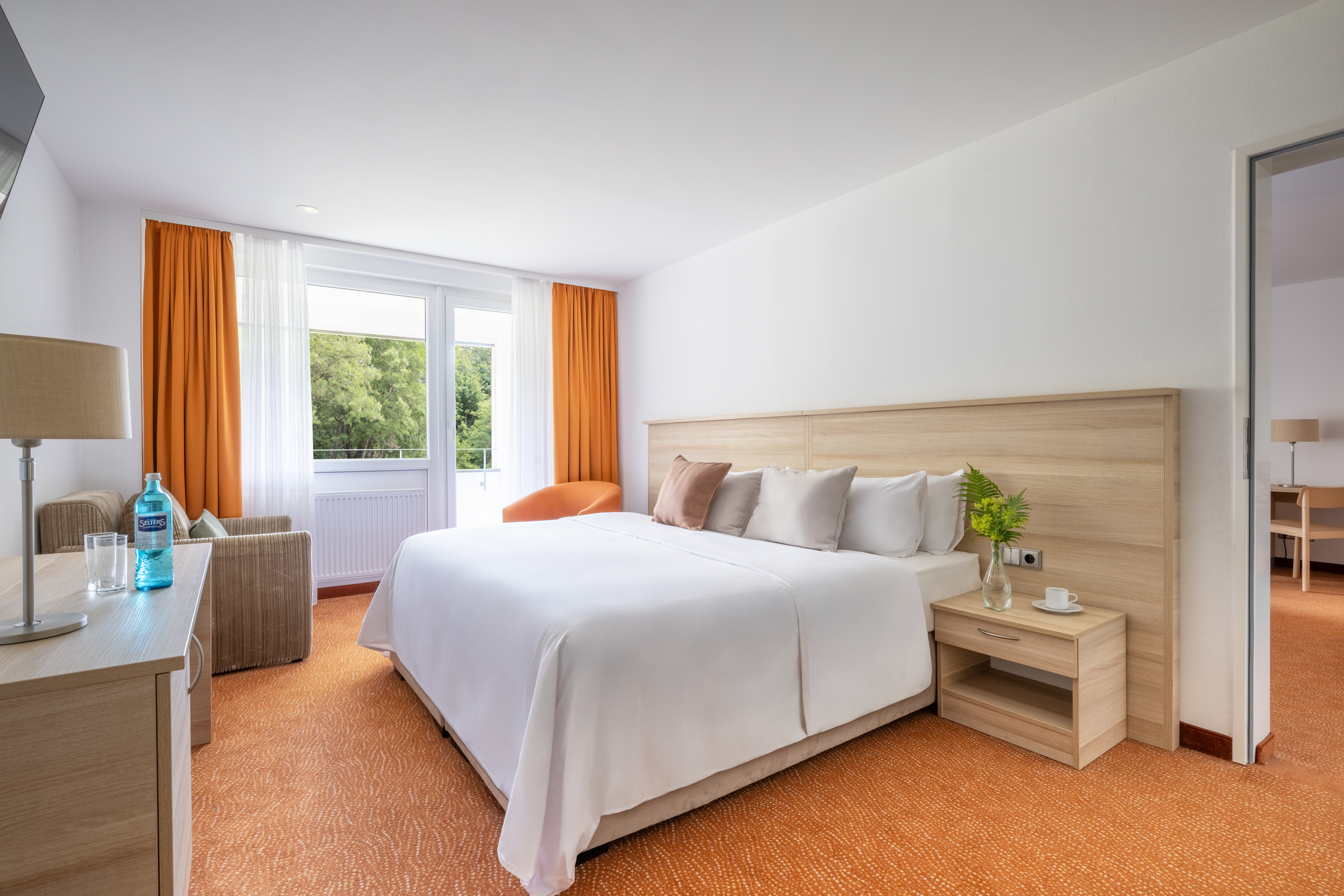 cama habitación superior hotel ifa schoneck