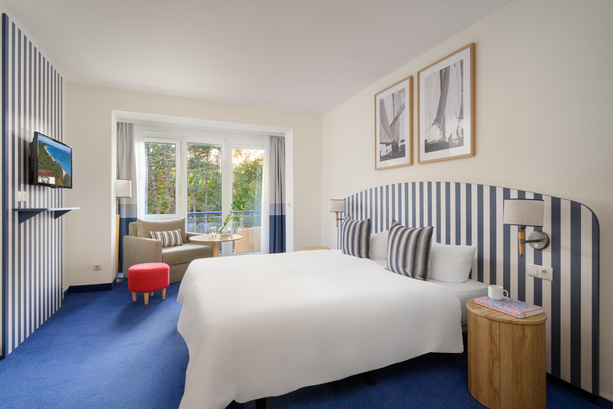 bed superior suite ifa rügen hotel