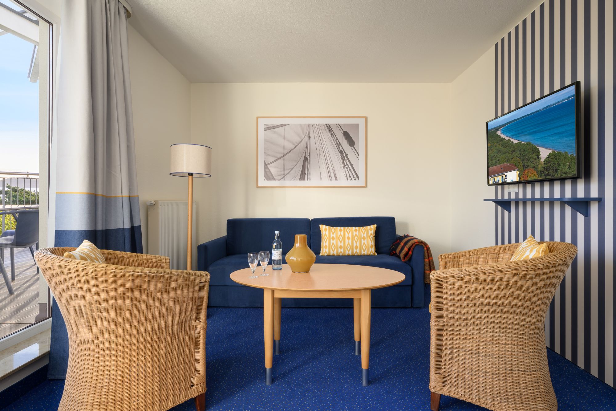 bed junior suite ifa rugen hotel