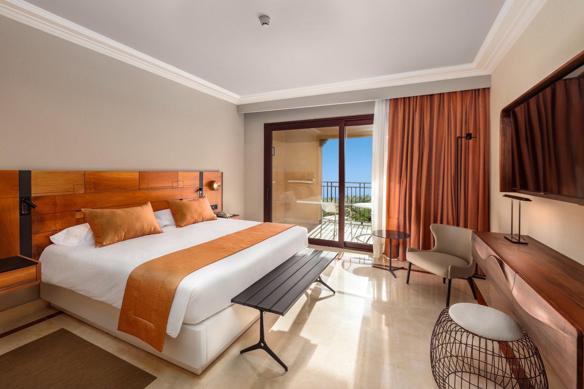habitación unique deluxe view lopesan costa meloneras resort & spa