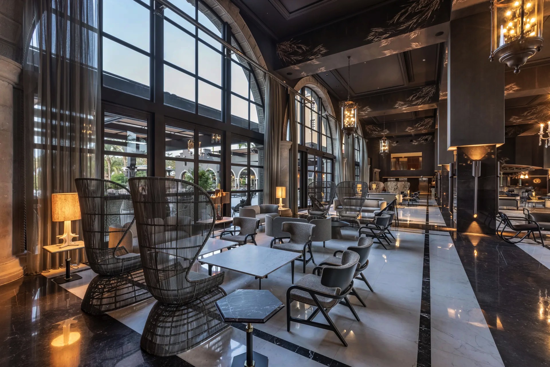 hotel lopesan costa meloneras fotos empfang