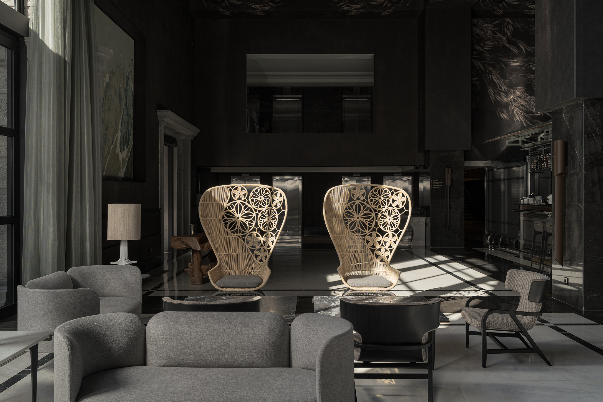 fotografien lopesan costa meloneras hotel empfang