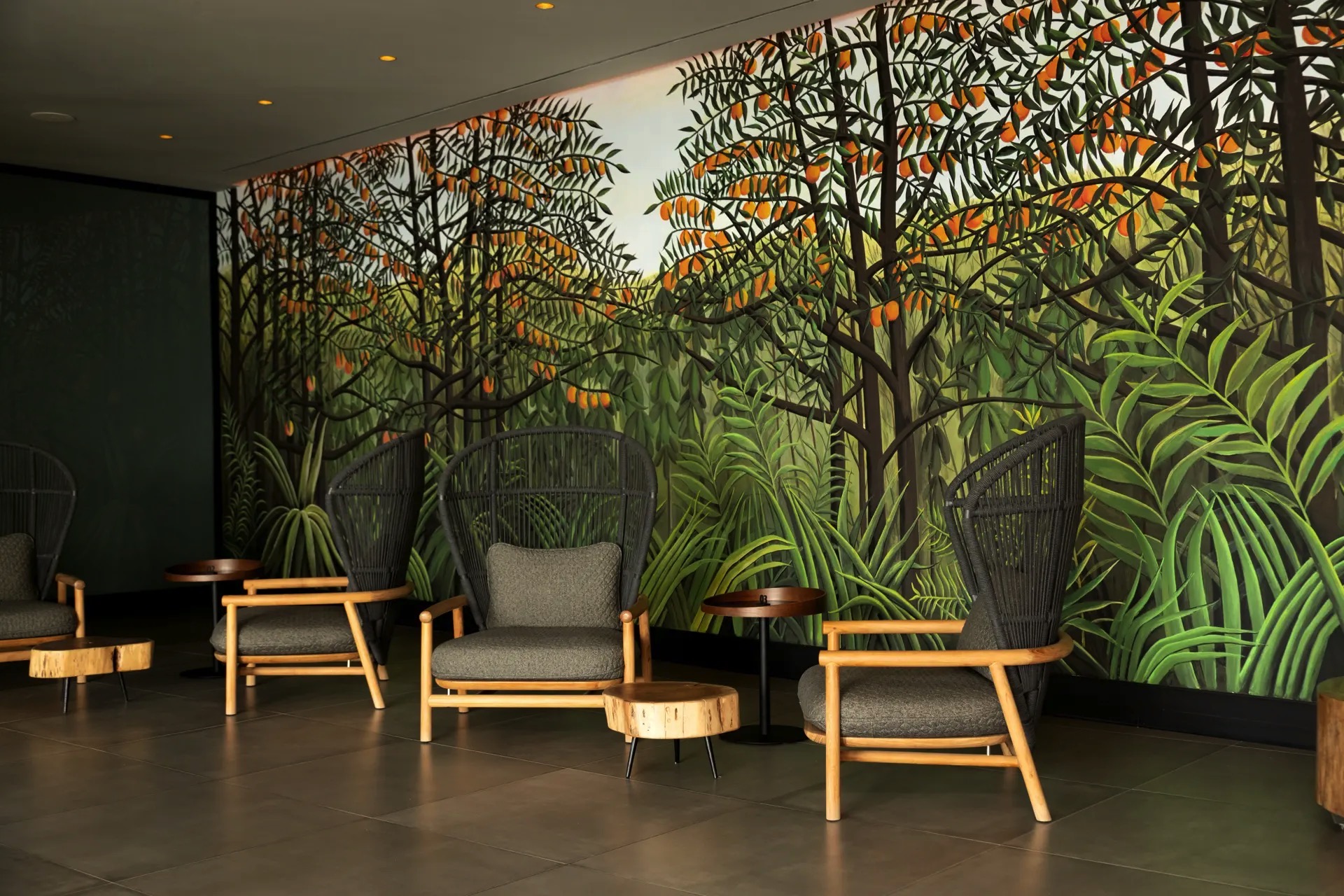 photograph reception area hotel faro lopesan collection