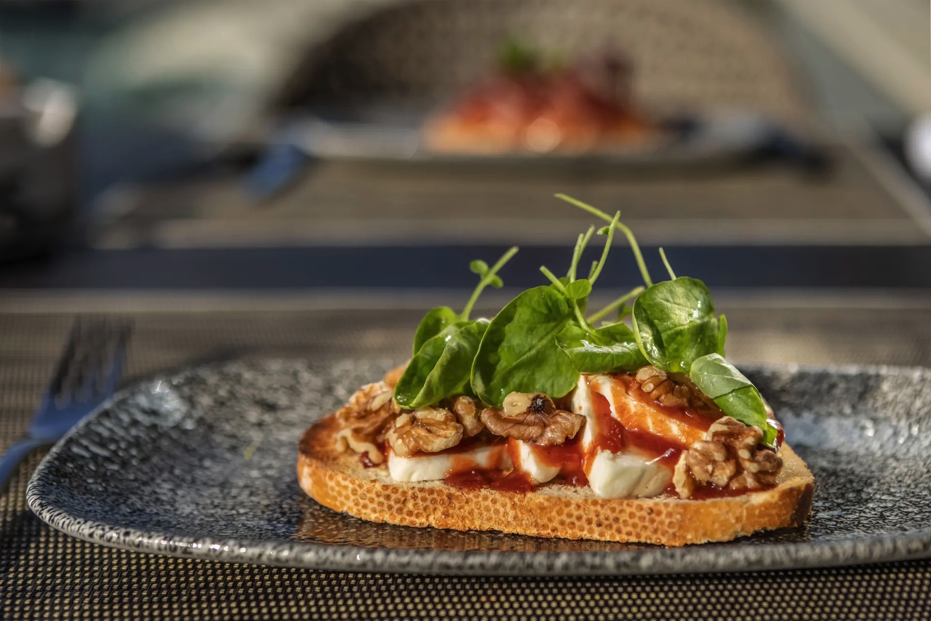 photograph appetizer hotel faro lopesan collection