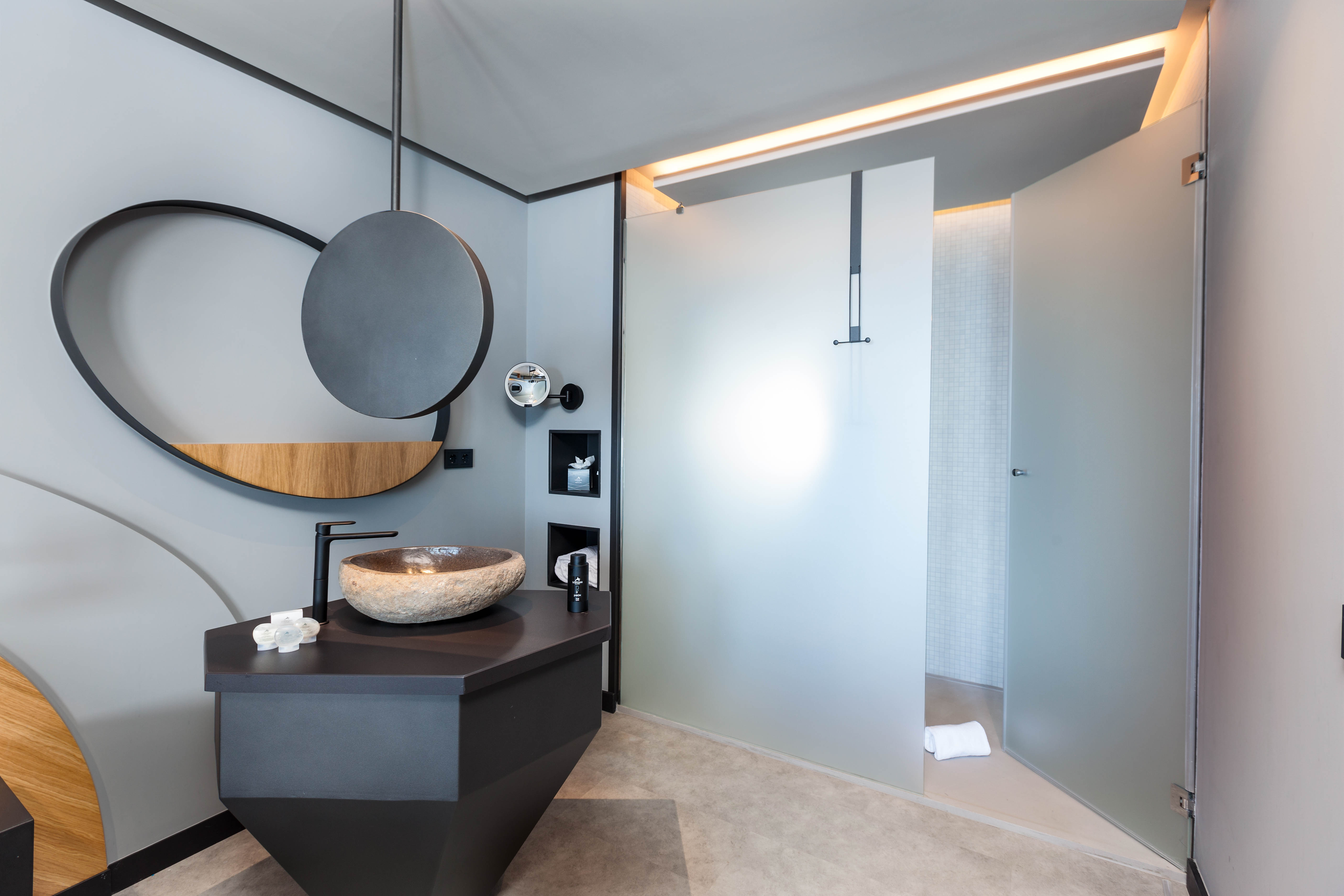 badezimmer junior suite hotel faro lopesan collection