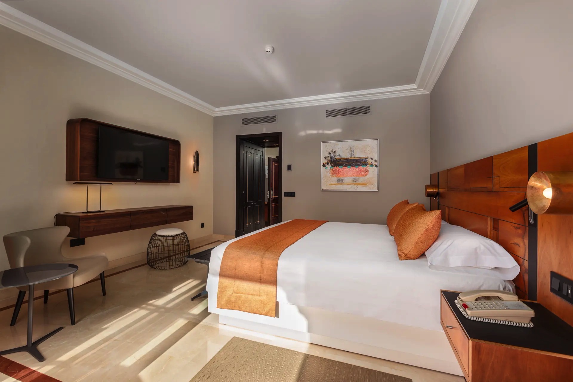 bett zimmer supreme pool view lopesan costa meloneras resort & spa