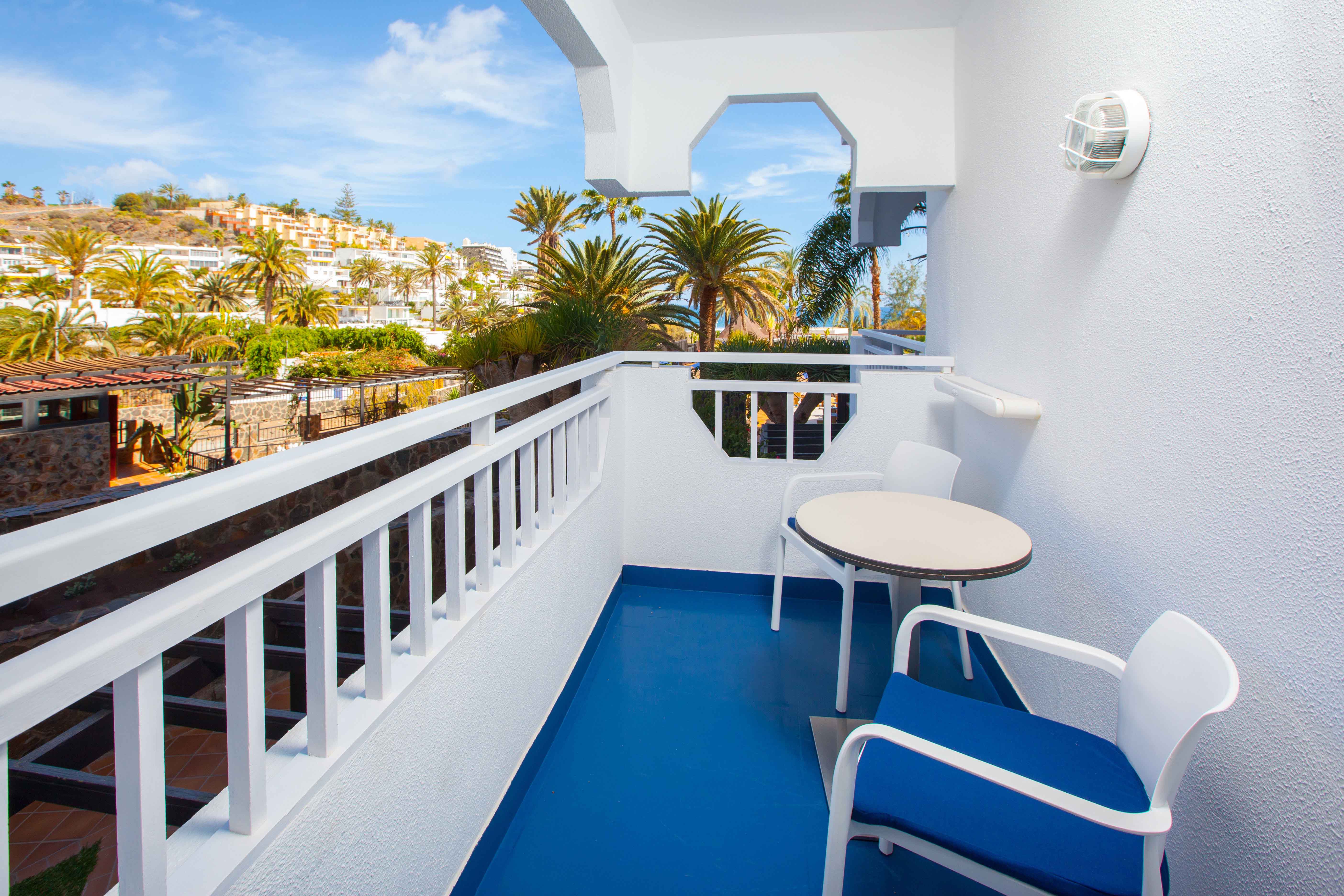 terrace double standard adapted room corallium beach by lopesan hotels
