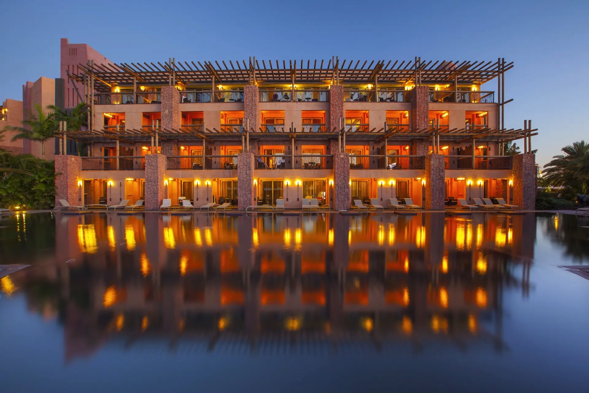 außenbereich pools lopesan baobab resort tranquila pool