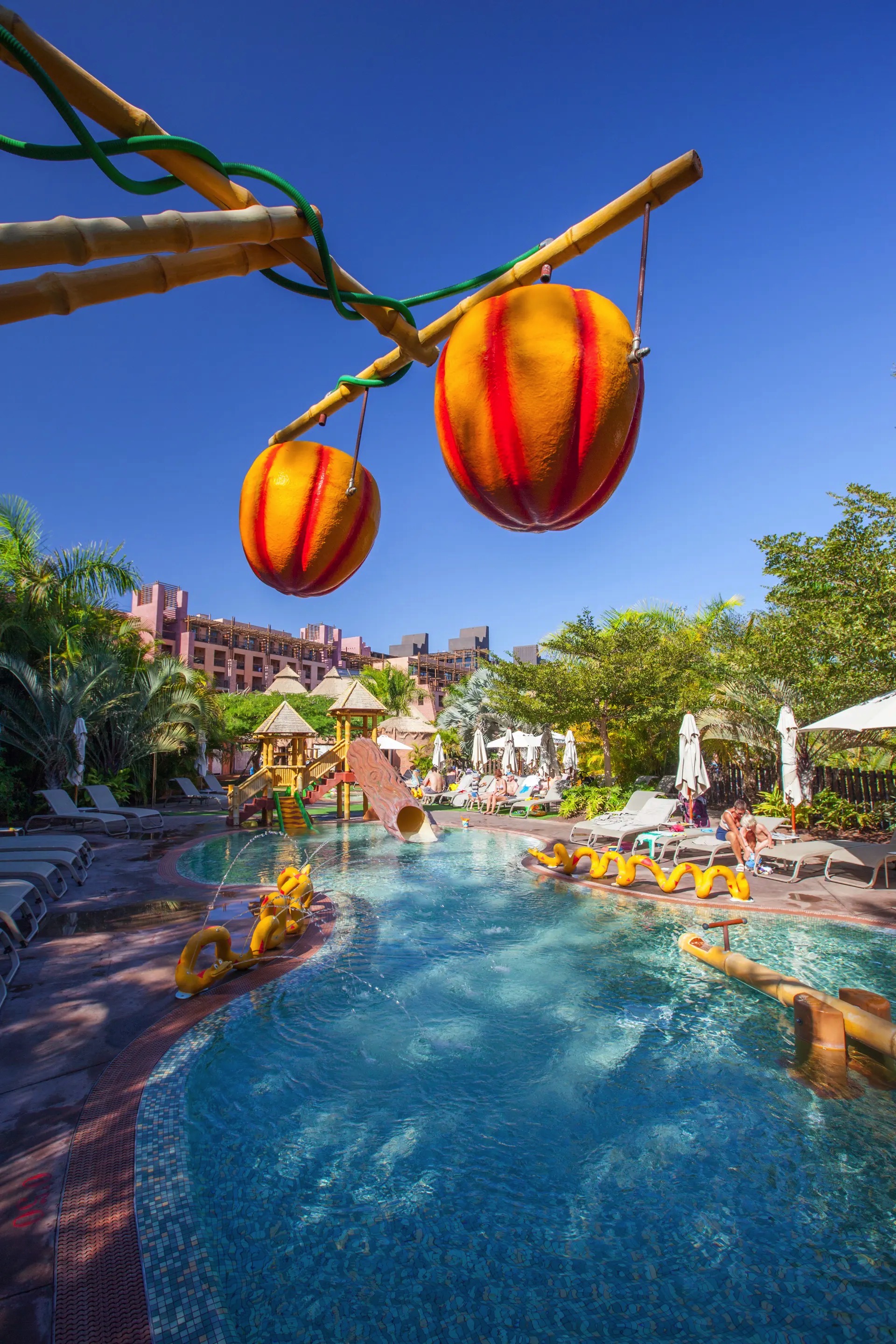 kinderpools lopesan baobab resort