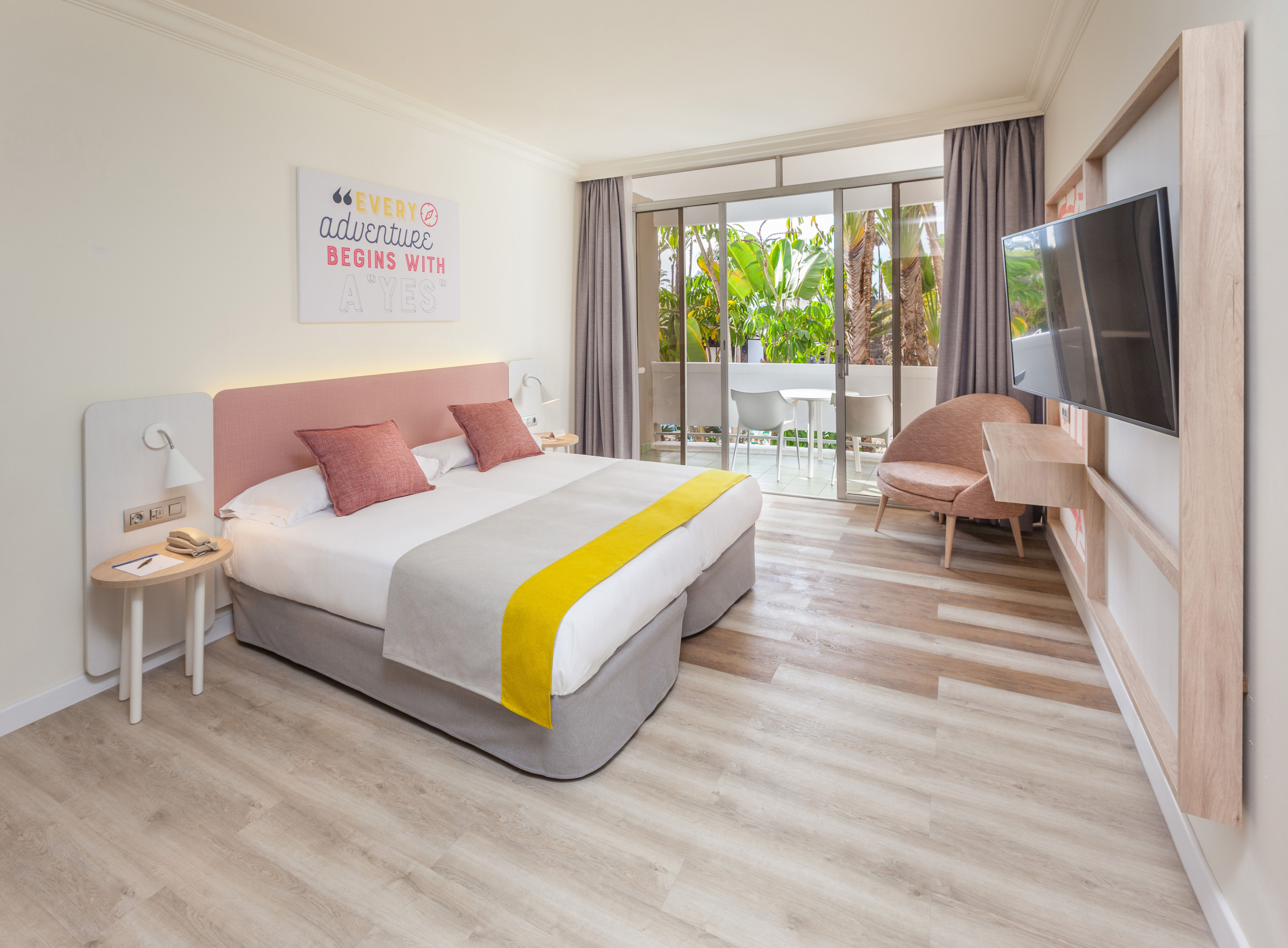 bett angepasstes doppelzimmer standard hotel abora buenaventura