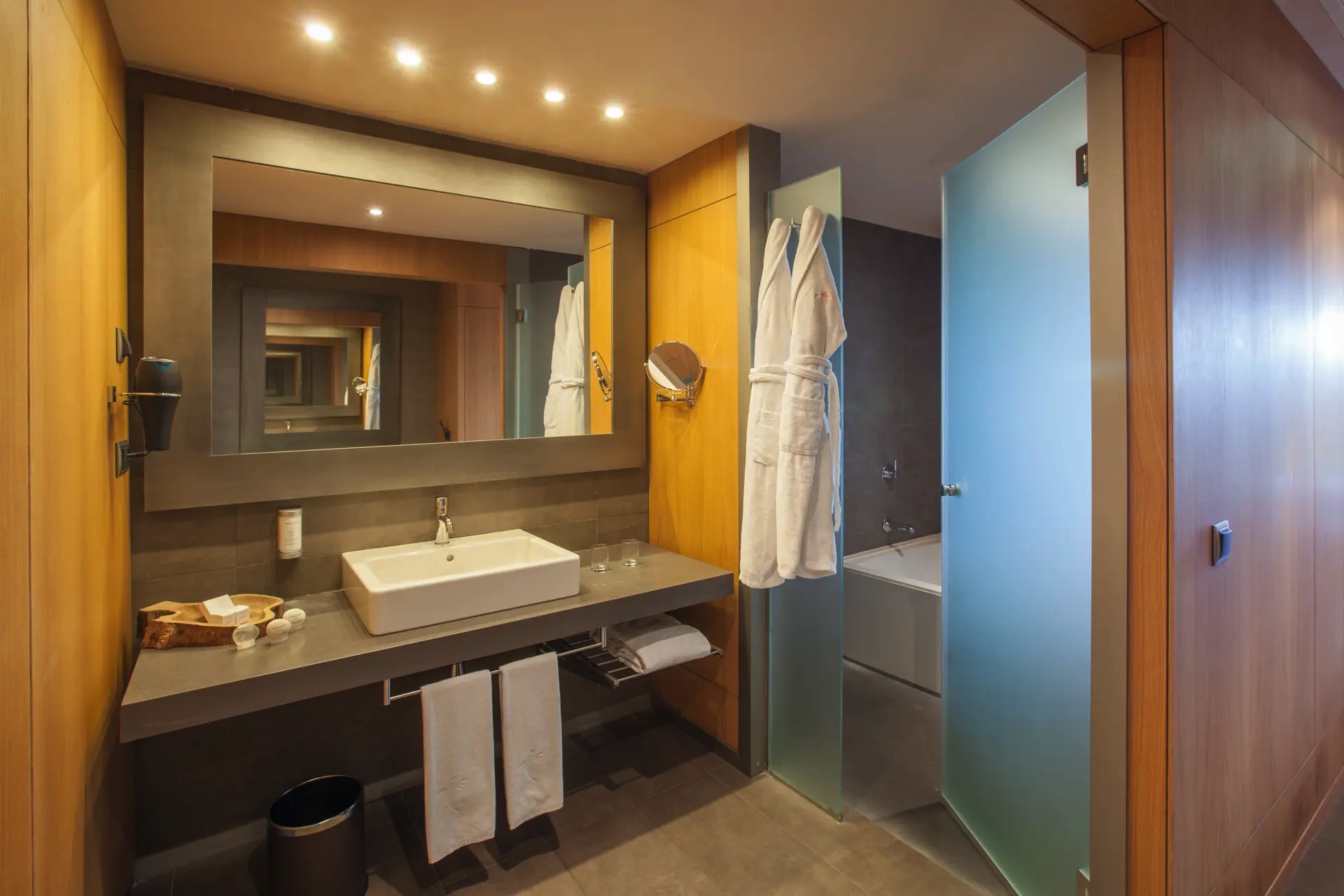 badezimmer doppelzimmer standard blick lopesan baobab