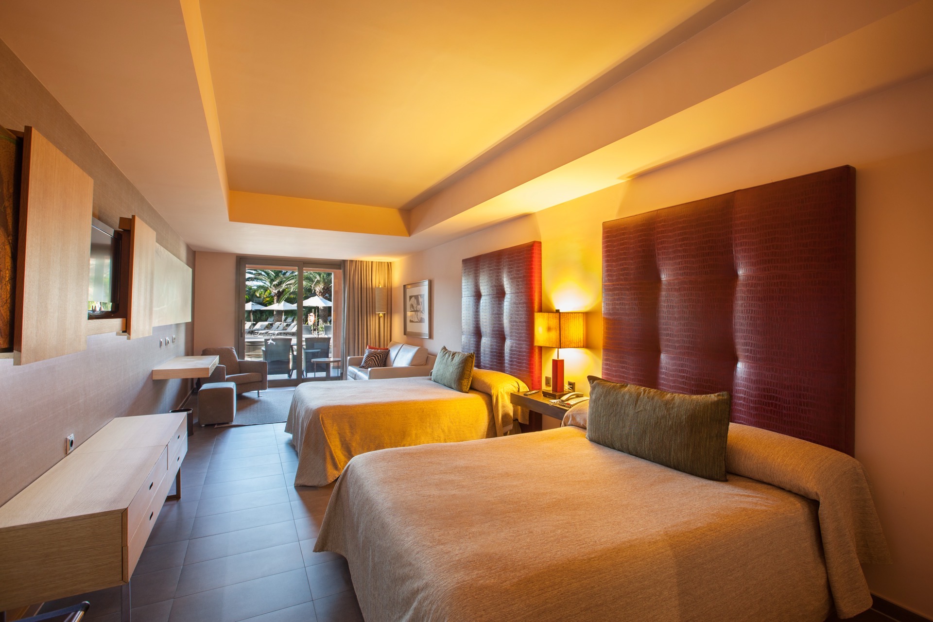 doppelzimmer familie pool lopesan baobab