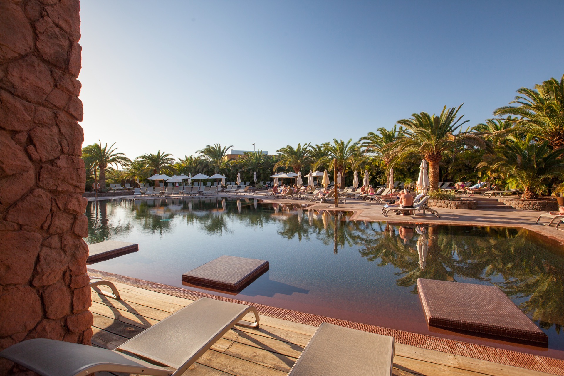 schwimmbad doppelzimmer familie pool lopesan baobab