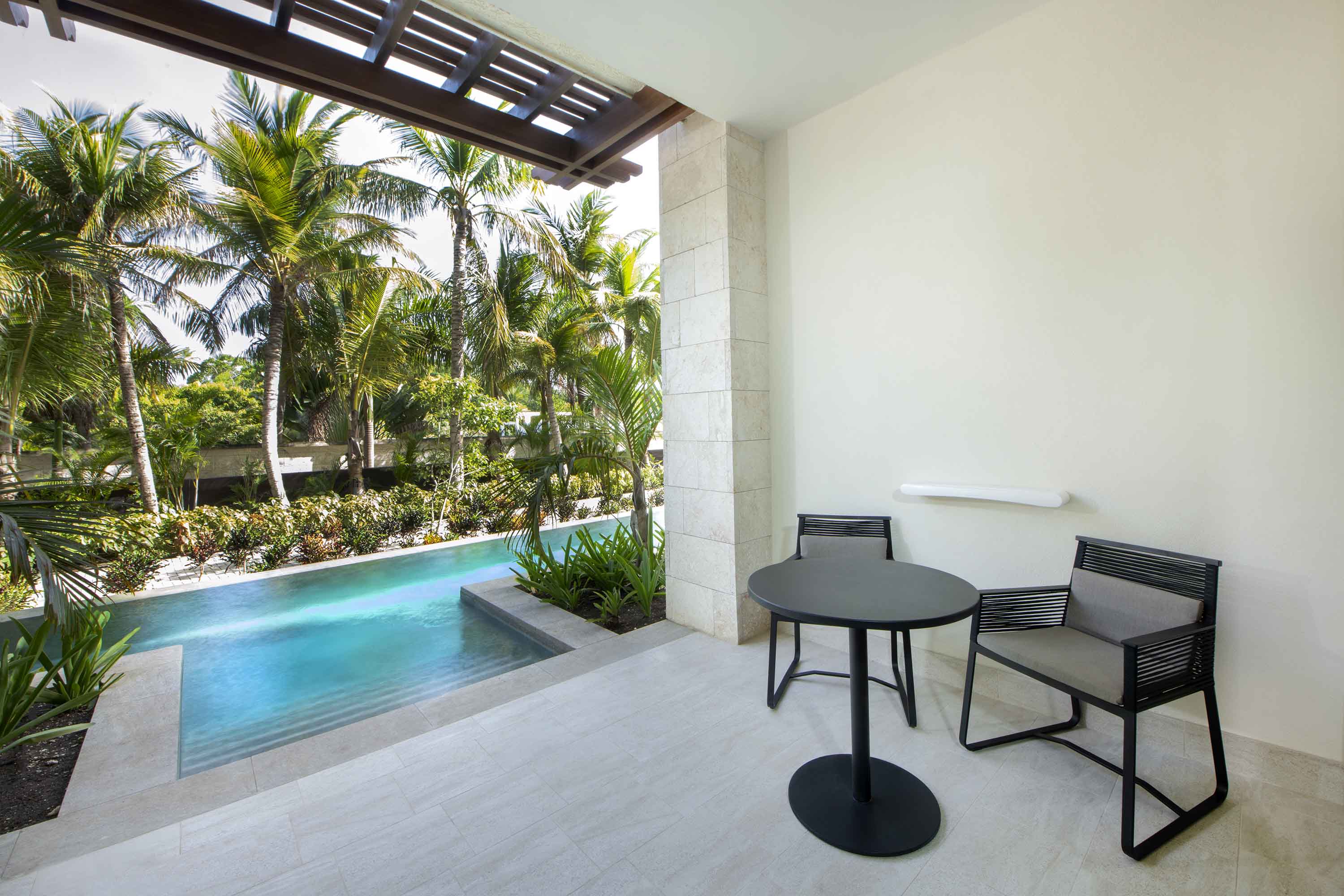 terrace unique king swim up junior suite lopesan costa bavaro resort