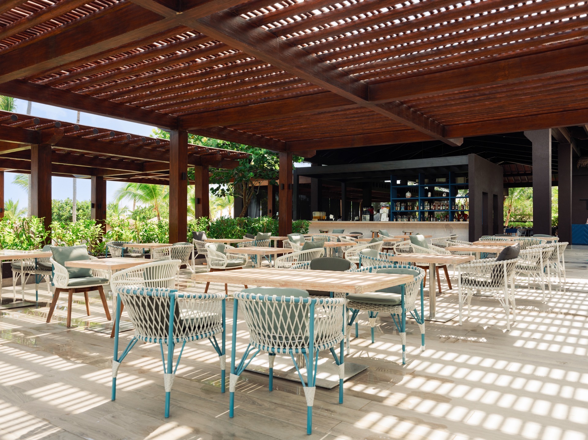 lopesan costa bavaro terrasse fotos