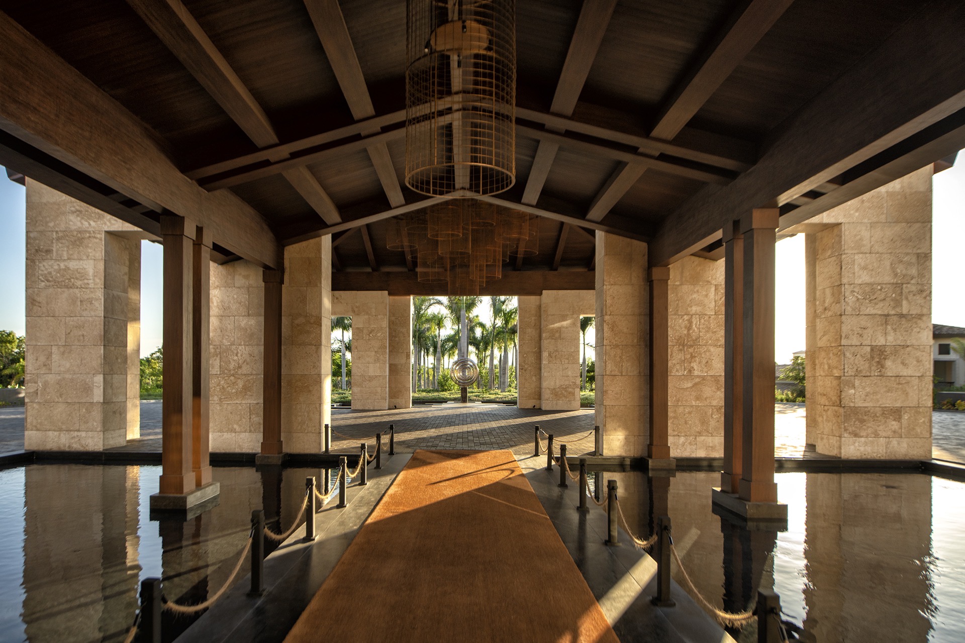 entrance bavaro hotel punta cana