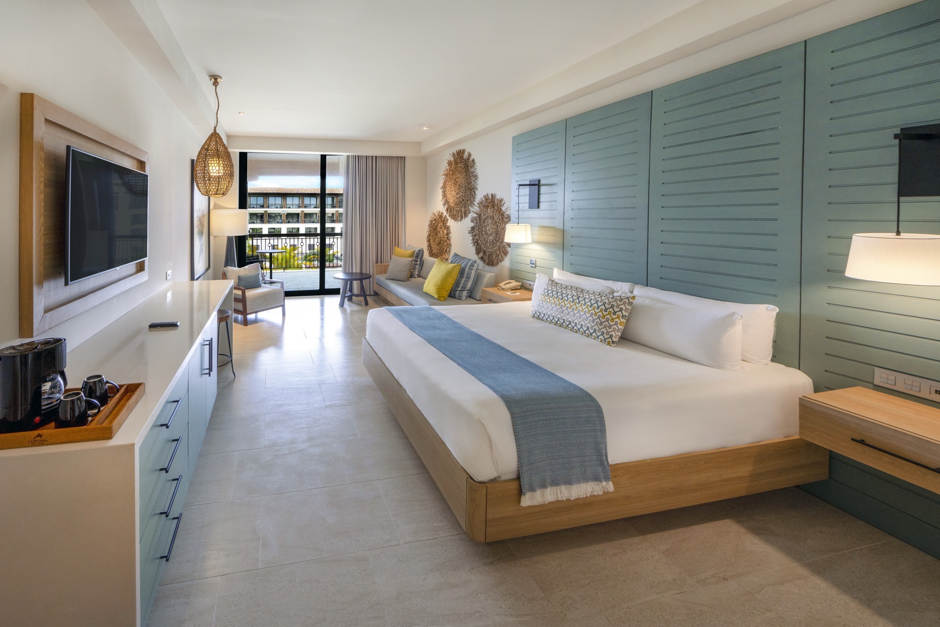 resort king tropical junior suite lopesan costa bavaro resort, spa & casino