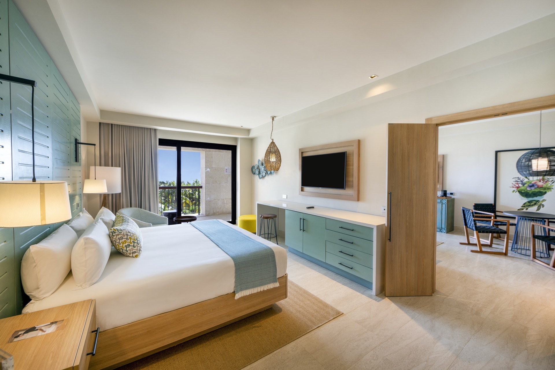 unique suite ocean view one bedroom lopesan costa bavaro resort spa & casino