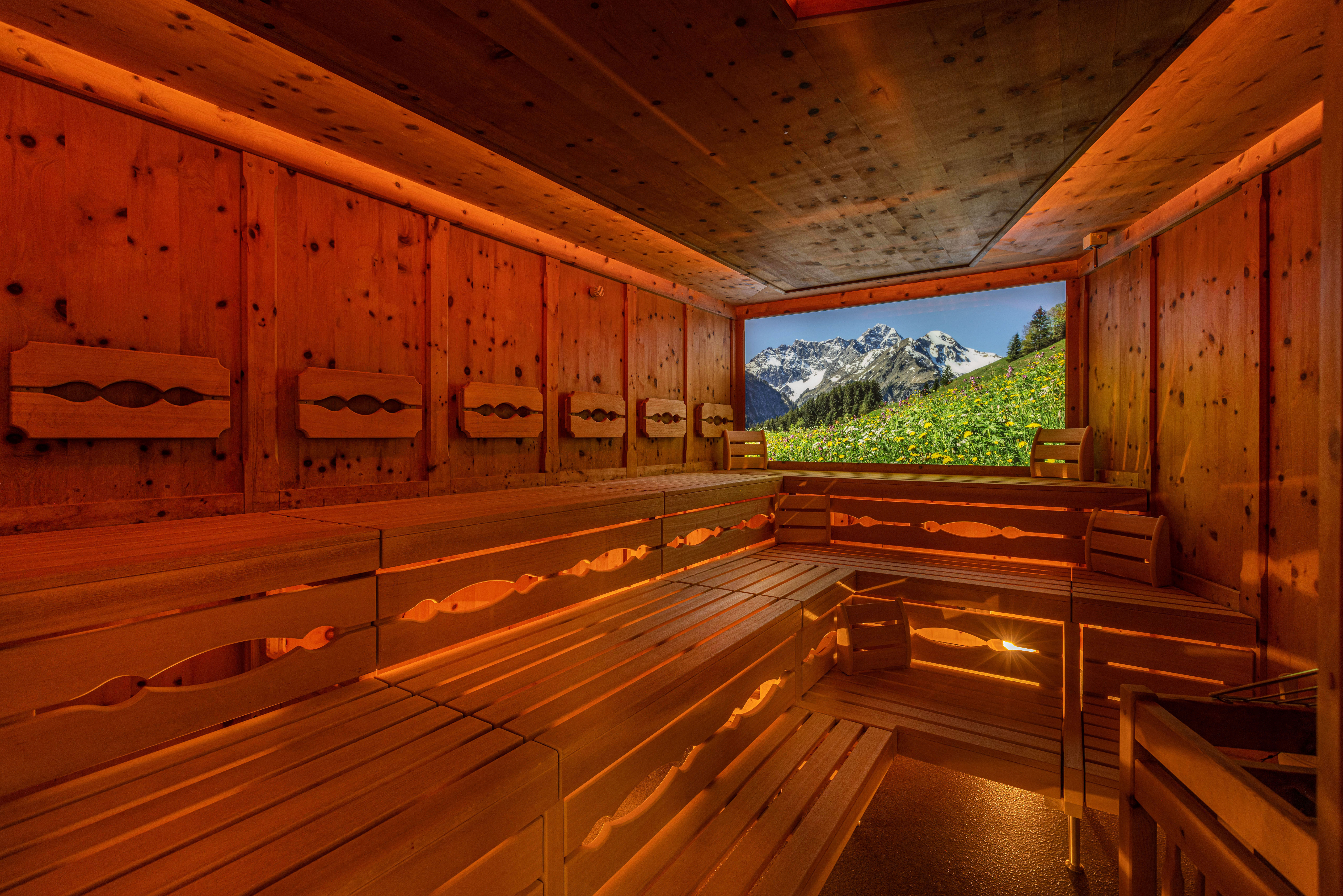 Saunafoto im Hotel IFA Alpenrose
