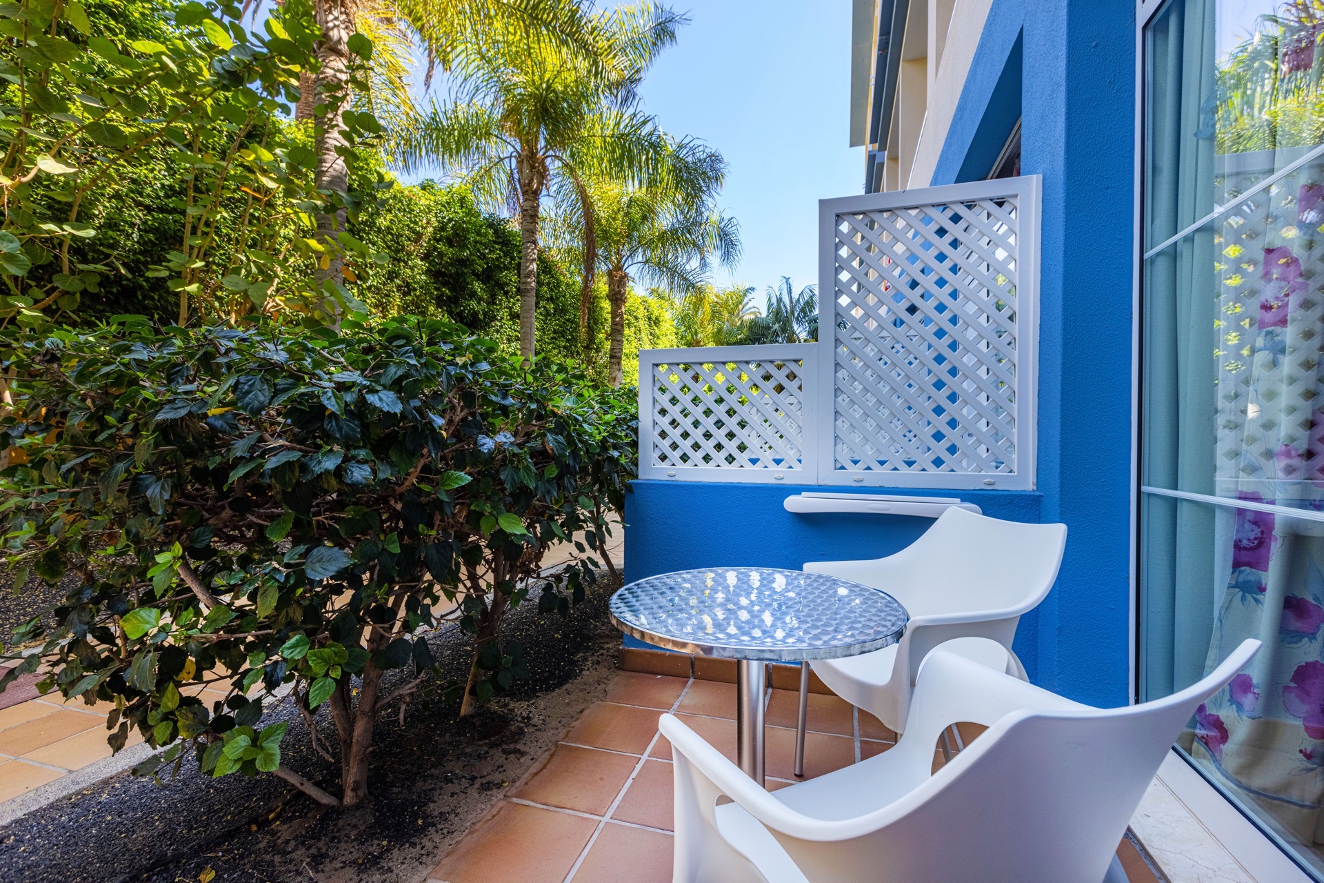 terrasse doppelzimmer familie hotel ifa altamarena