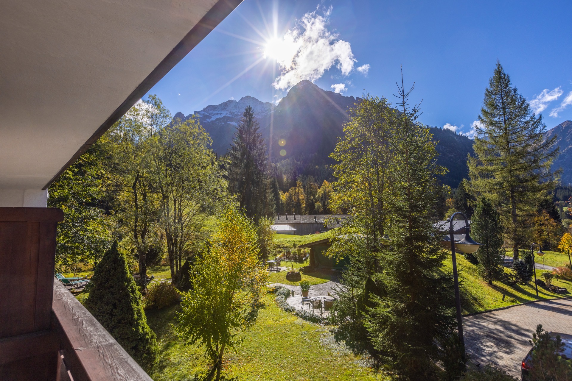 terrasse doppelzimmer mit talblick hotel ifa alpenhof wildental