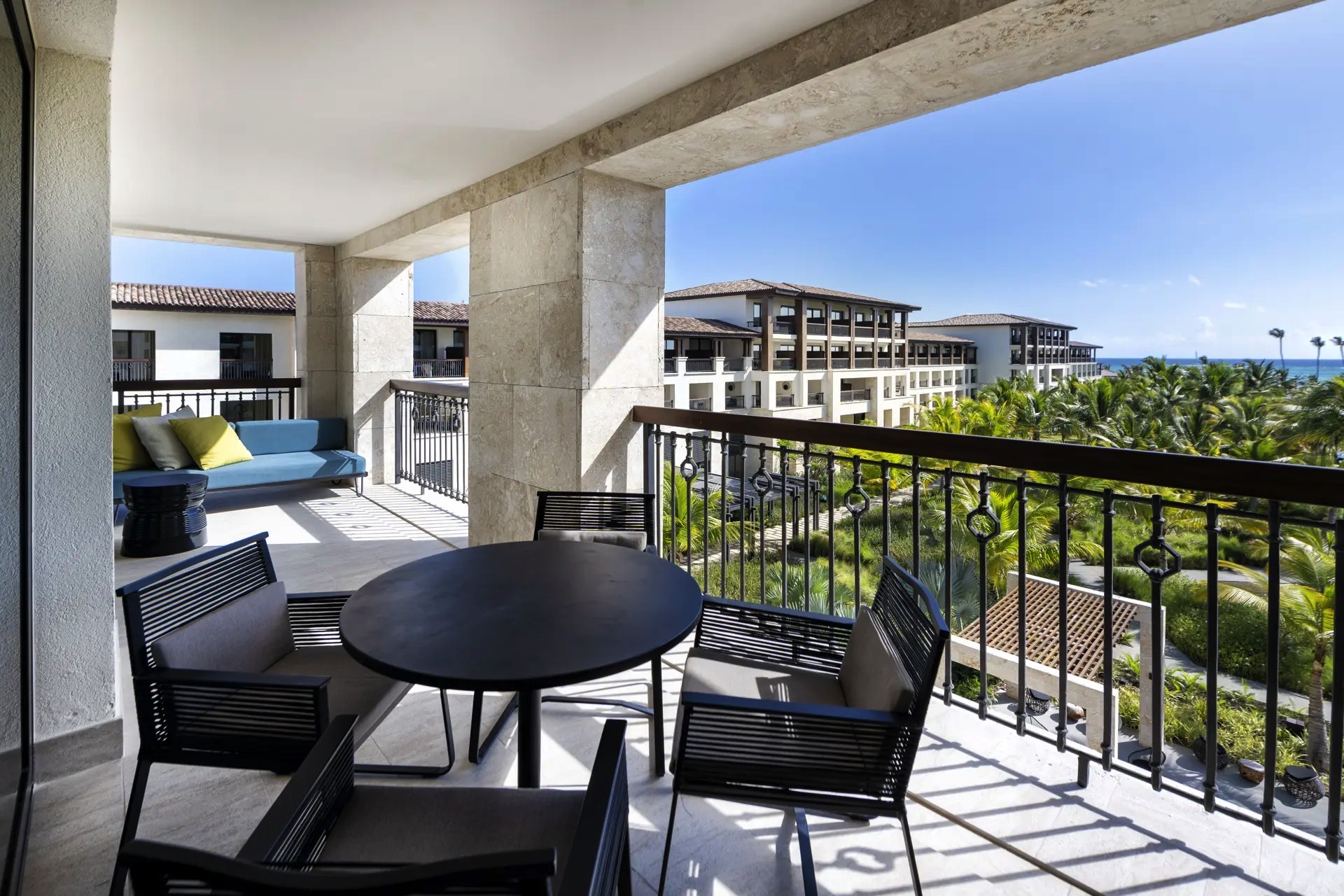 terrasse unique suite ocean view one bedroom resort lopesan costa bavaro