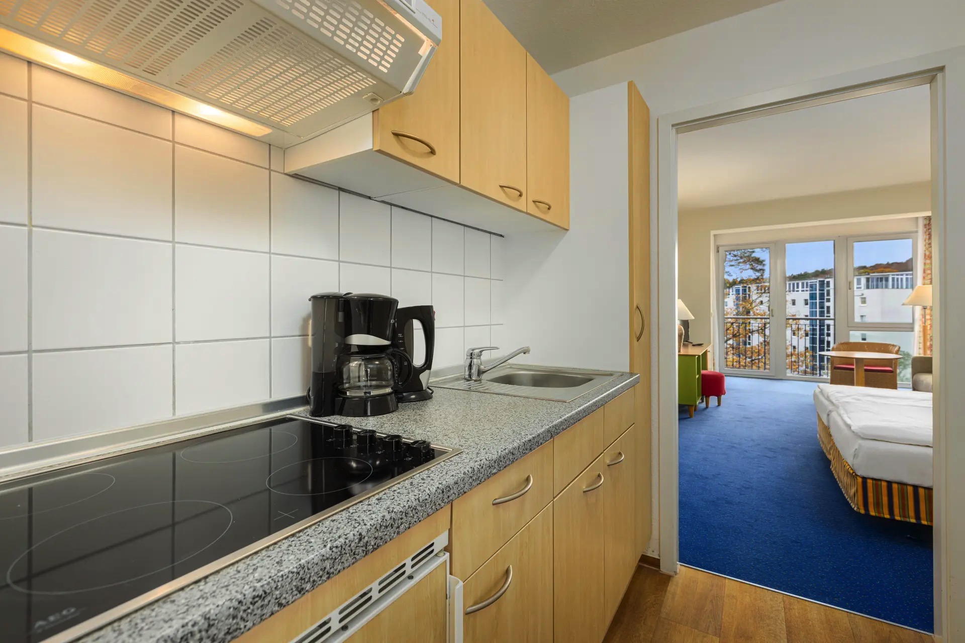 kuche 1-5 raum appartement hotel ifa rügen