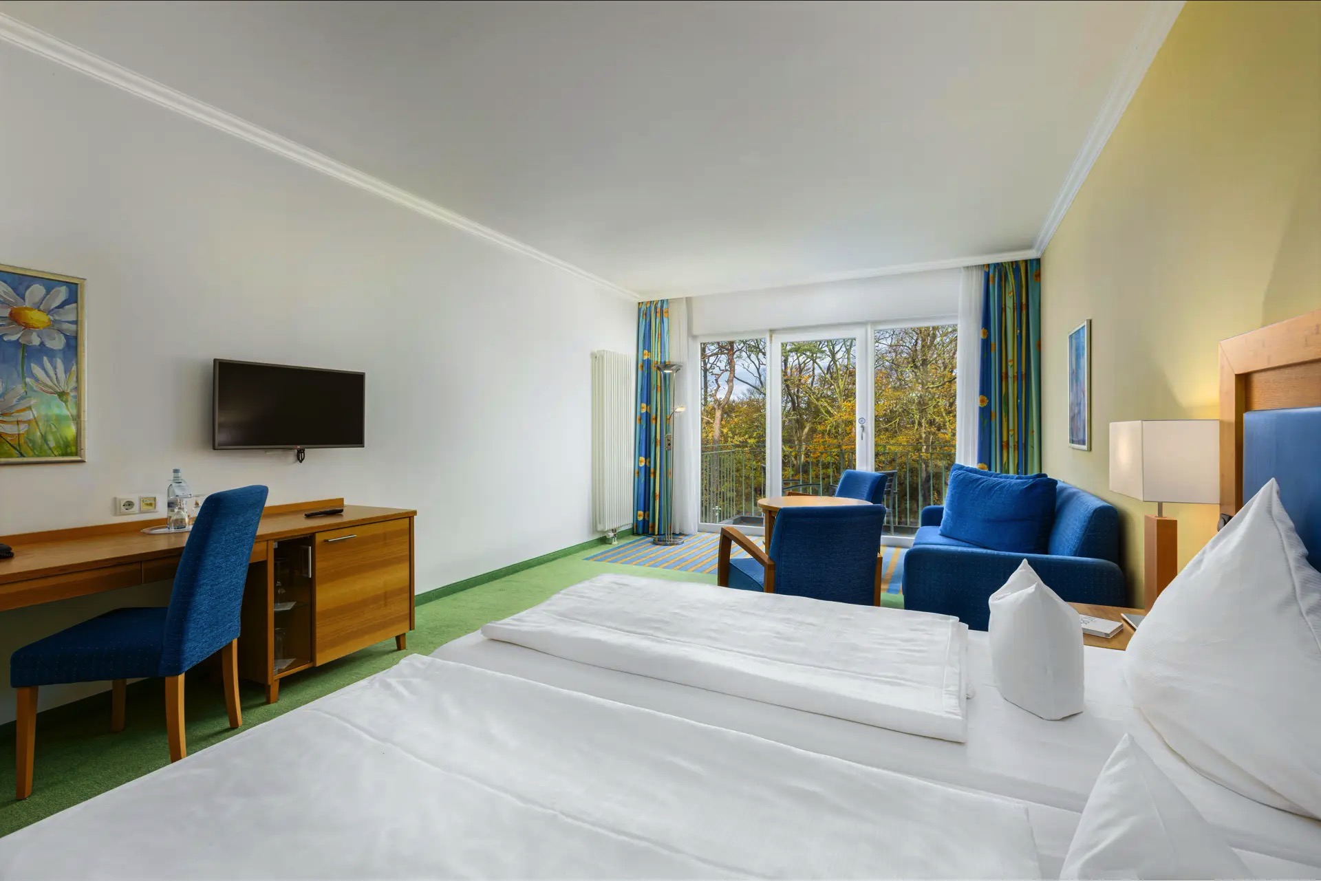 bett doppelzimmer superior hotel ifa graal-müritz