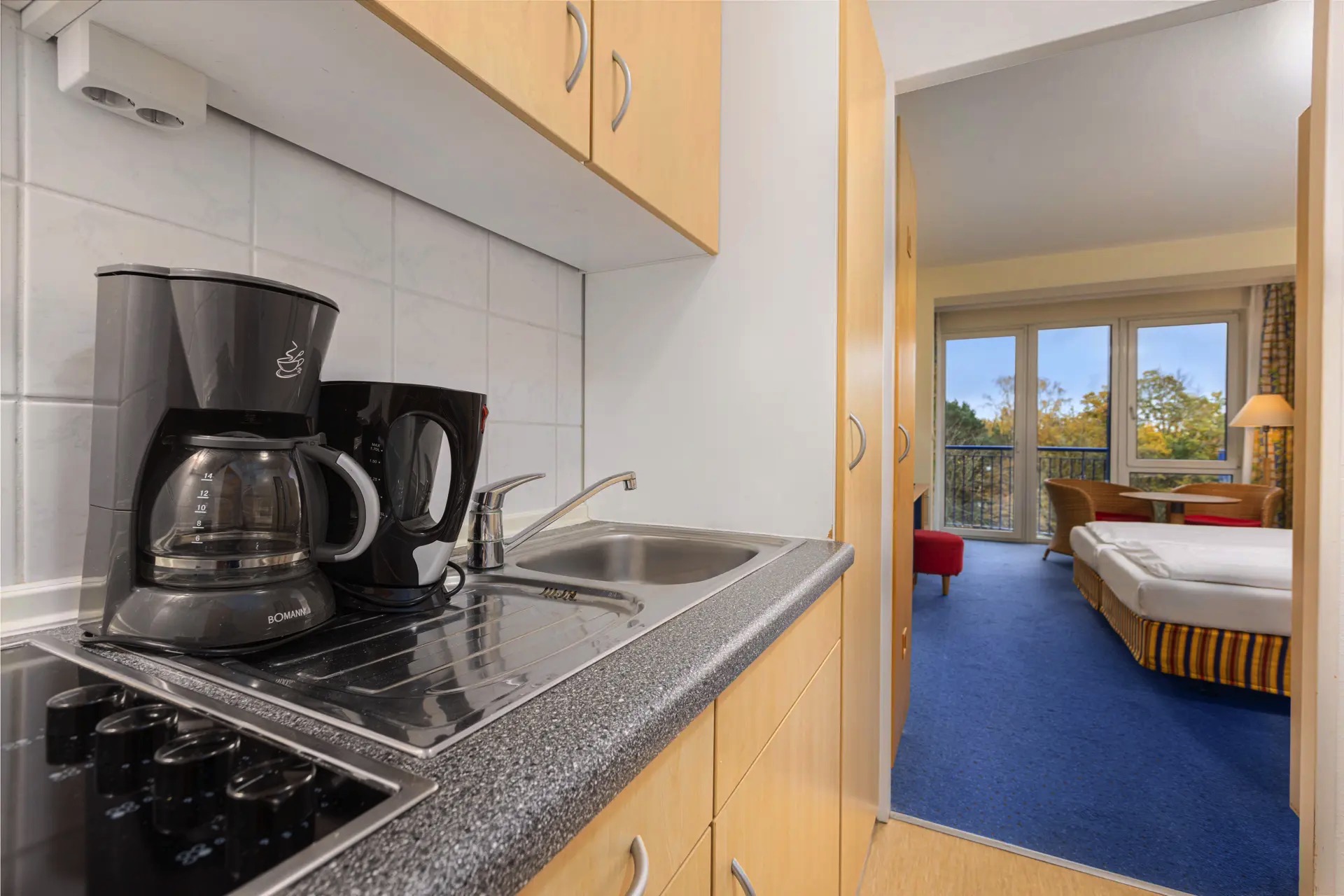 küche 1 raum appartement hotel ifa rügen