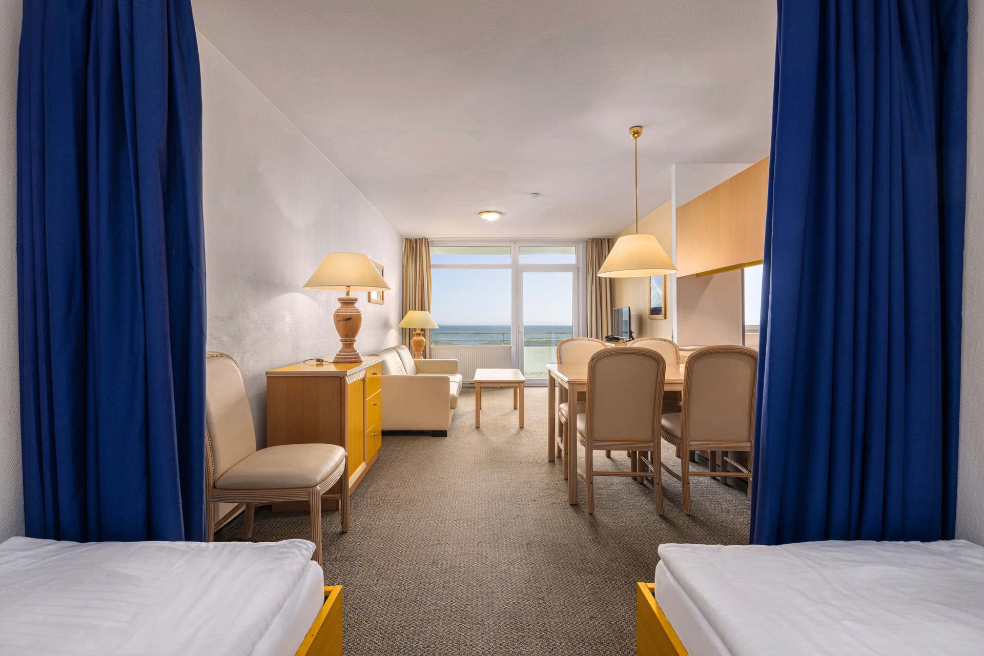 salon 2-raum ferienwohnung vitamar hotel ifa fehmarn