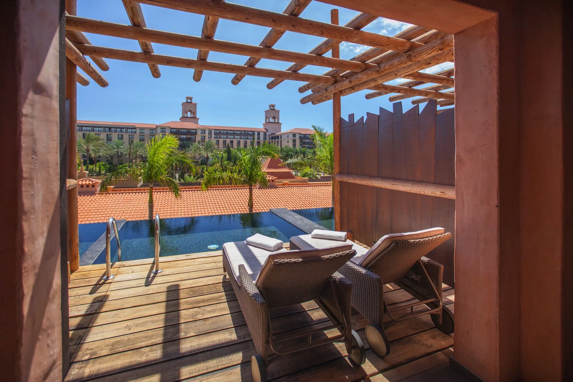 terrace lopesan baobab hotel double deluxe pool room