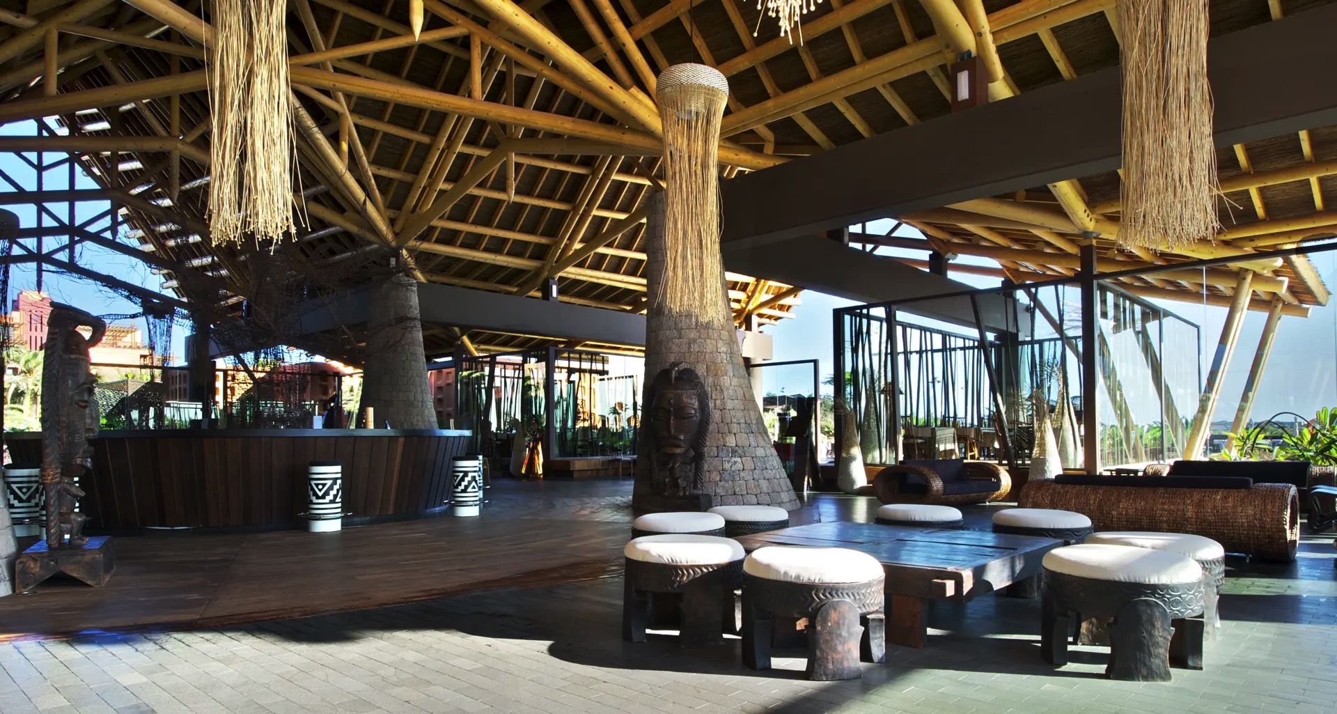 photos lobby hotel lopesan baobab