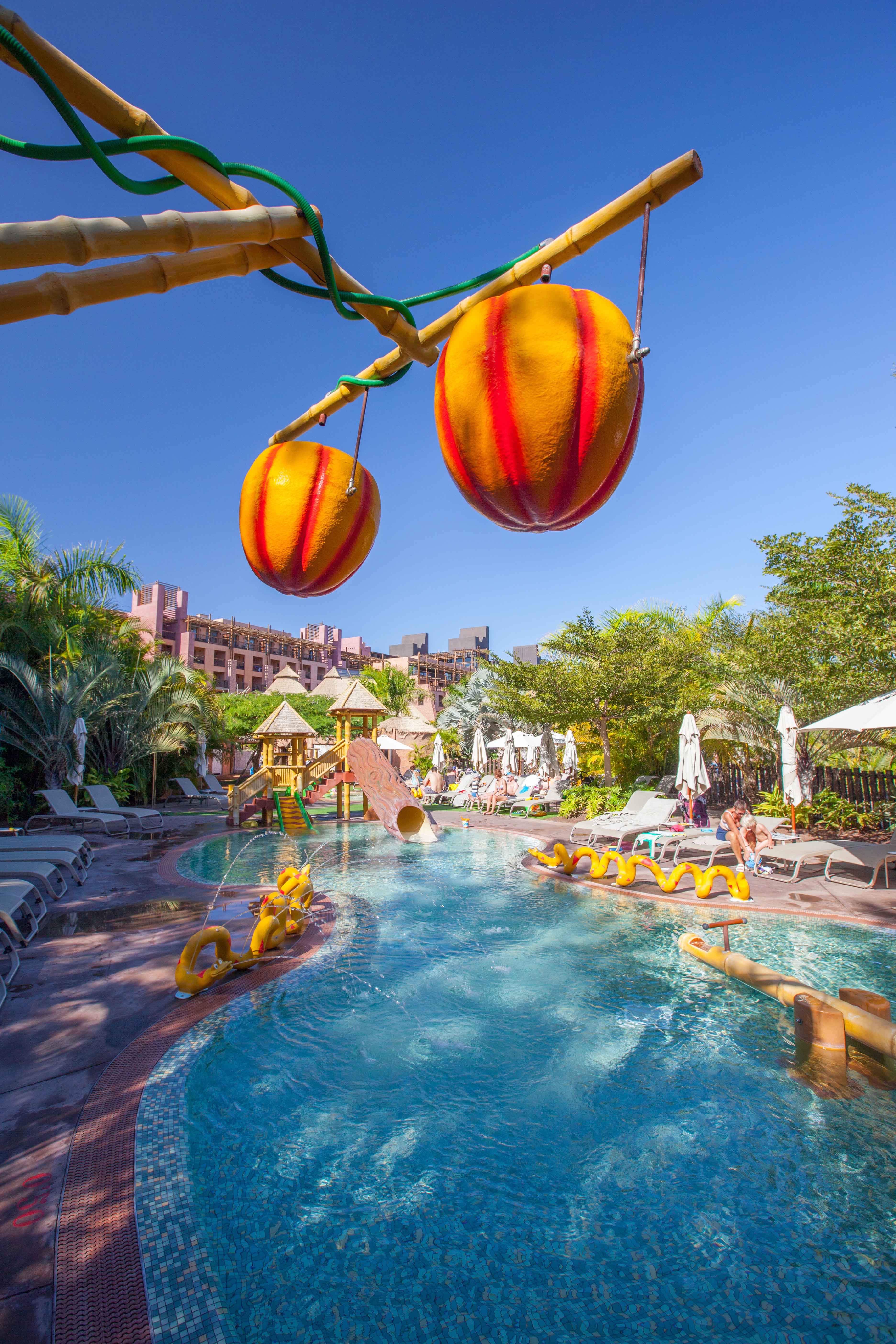 childrens pools lopesan baobab resort