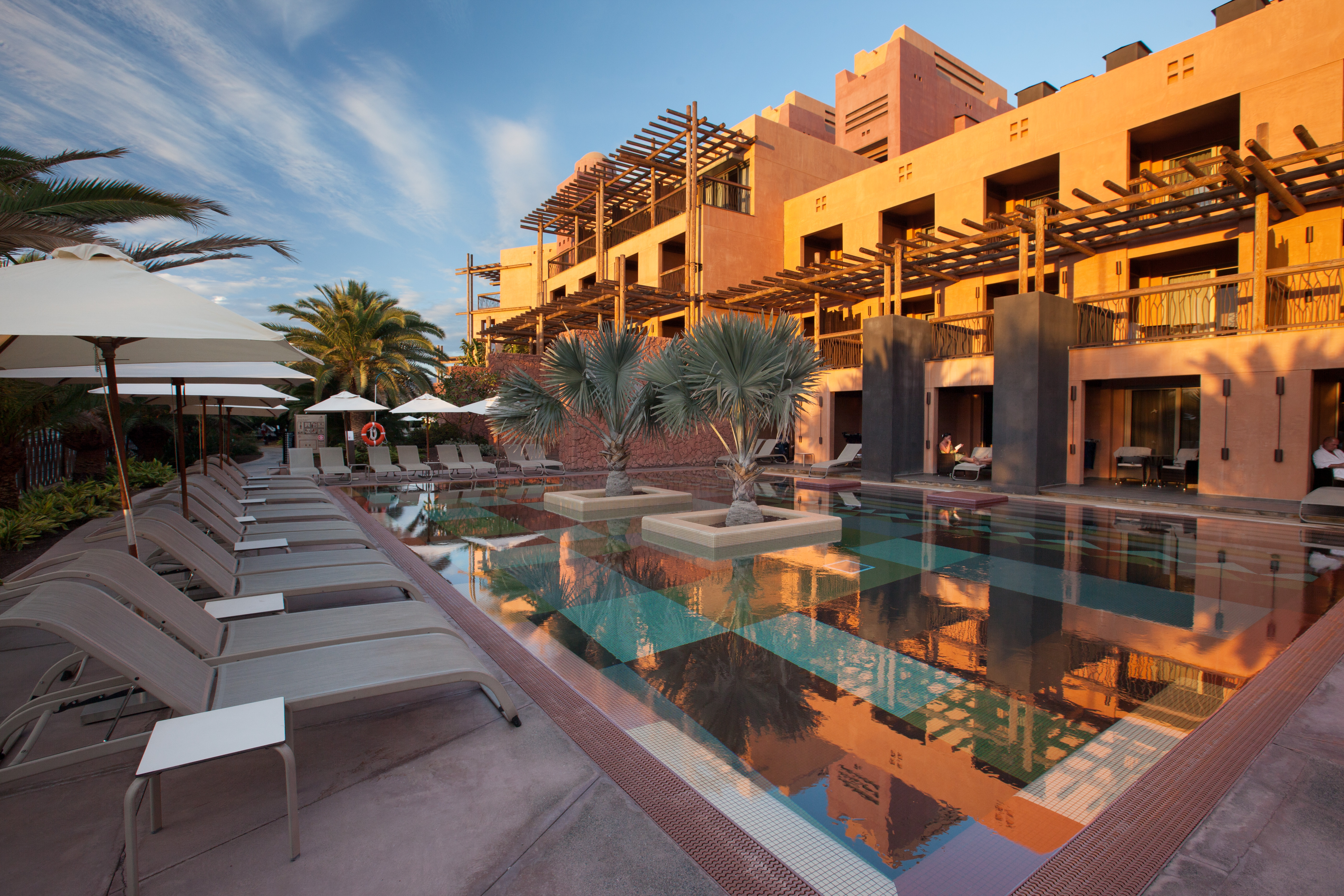 hotel baobab fotos palmen-pool