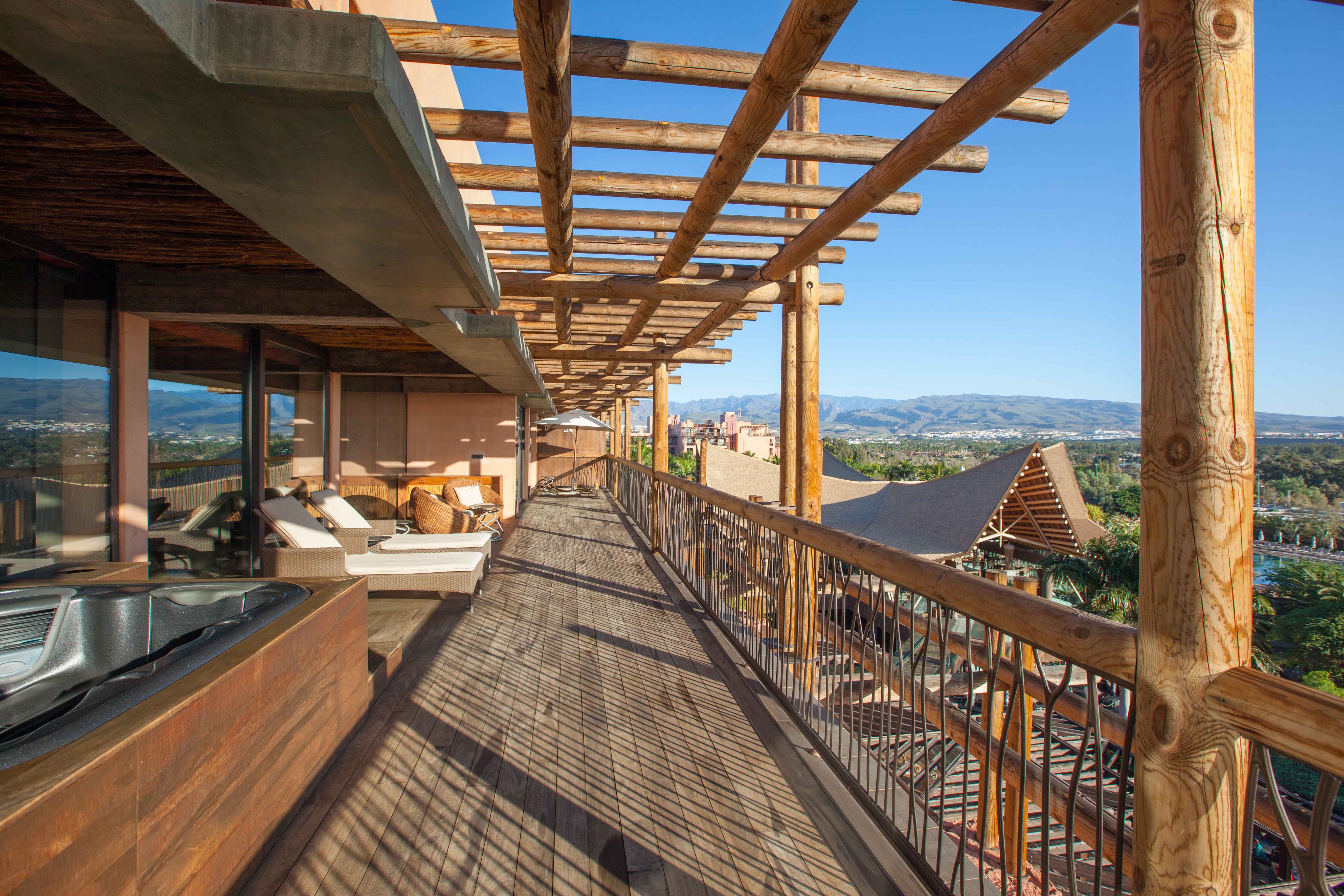 terrace lopesan baobab royal suites