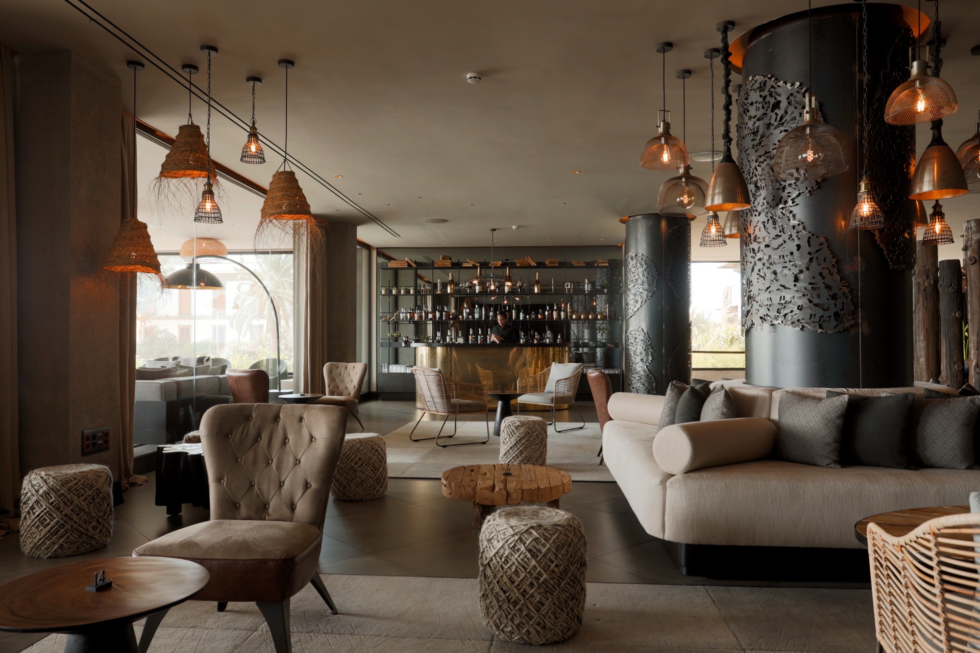 lobby suru cocktail bar hotel faro a lopesan collection