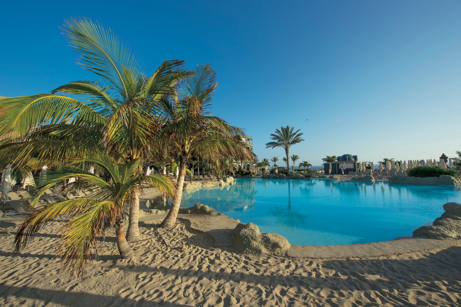 sand pool ausblicke lopesan villa del conde resort & thalasso