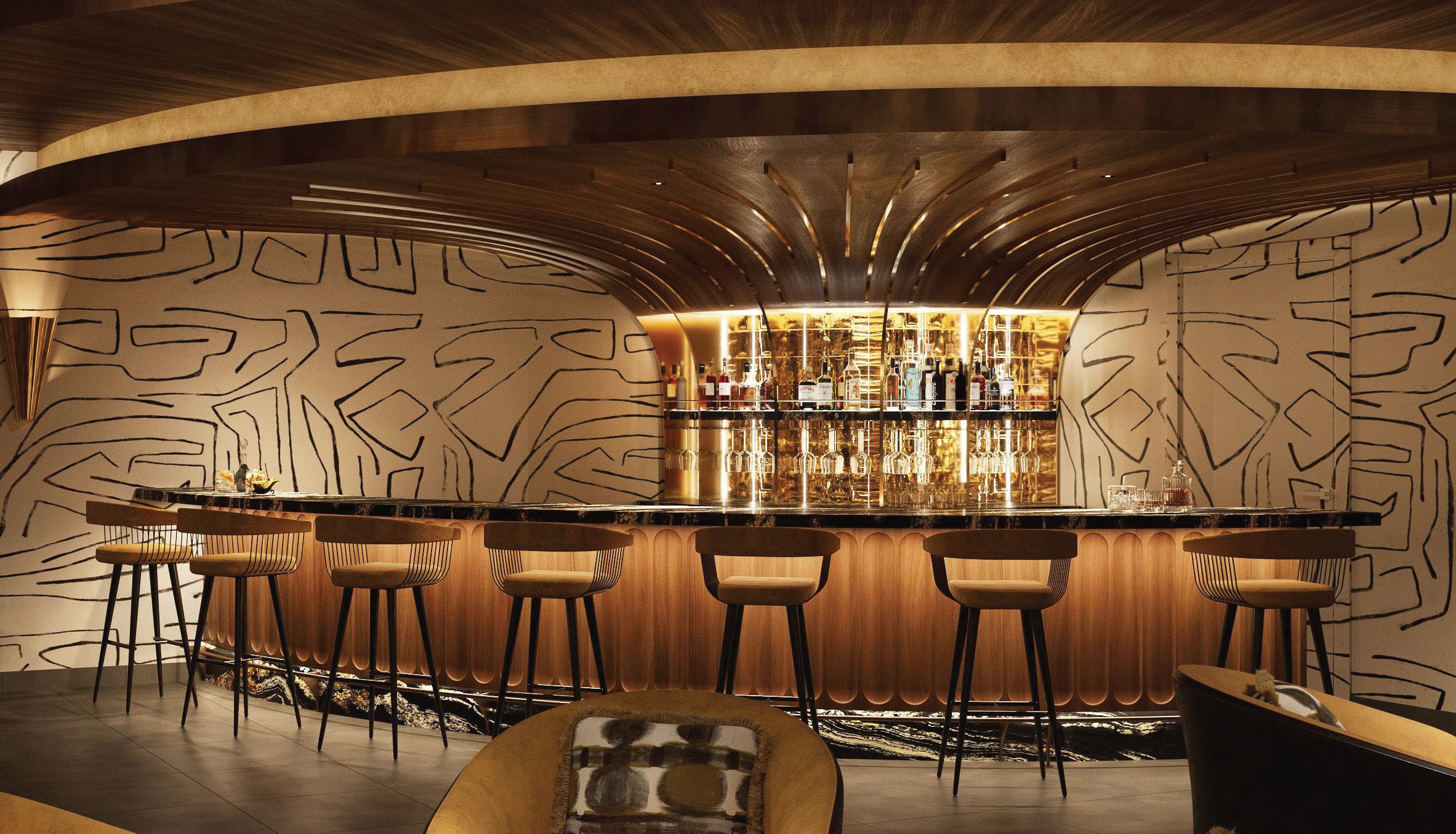 Gold Bar Galerie Hotel Lopesan Caoba Lagoon