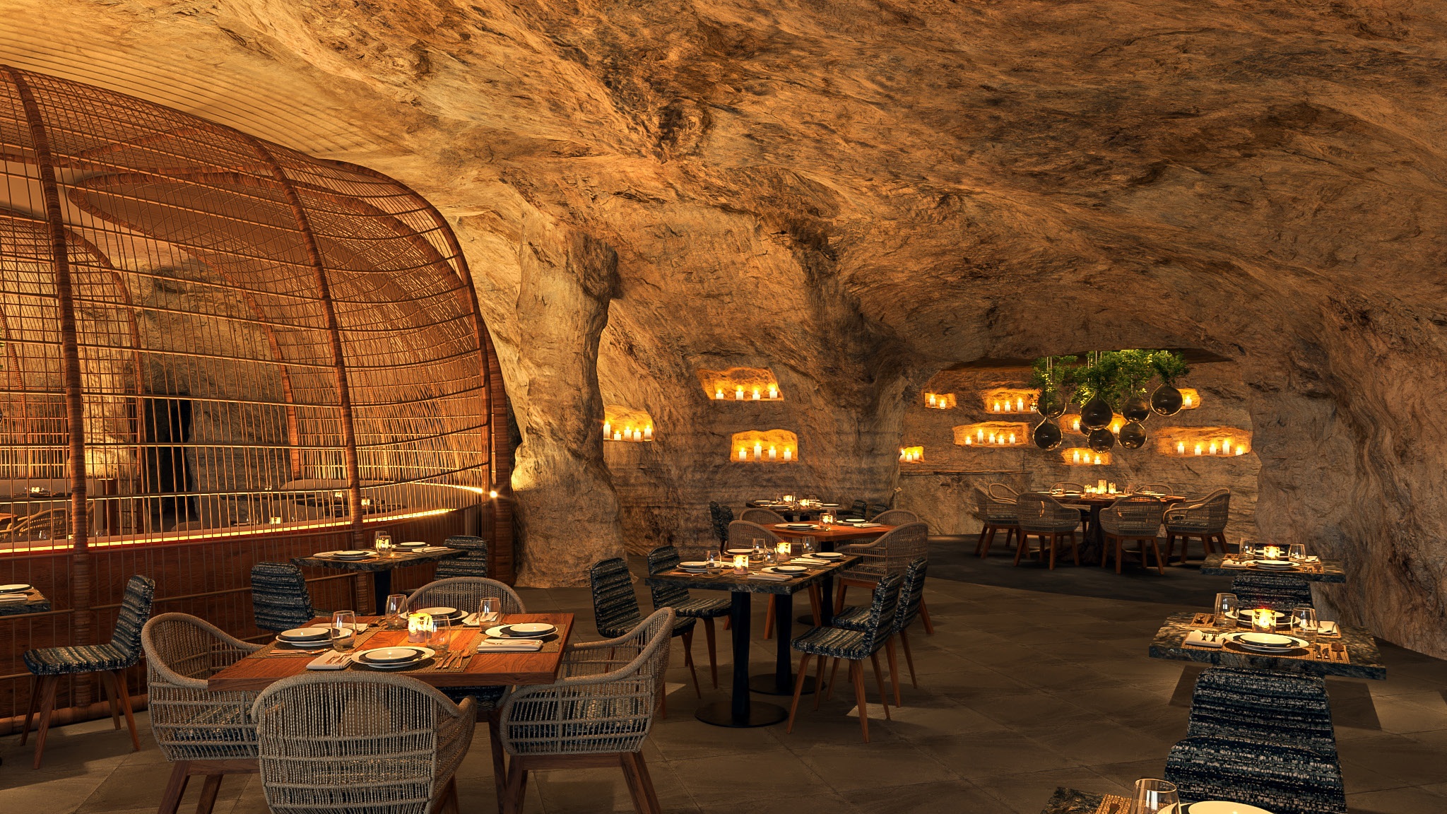 Reservierung im Restaurant Sotto Terra Lopesan Caoba Lagoon