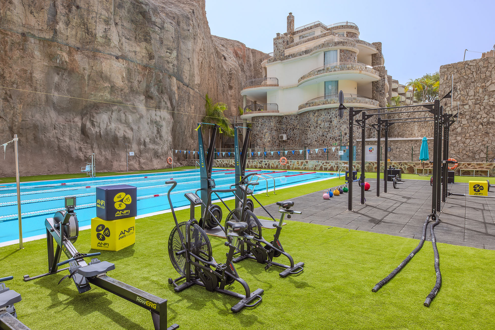 Training area Mogan Anfi Emerald Club