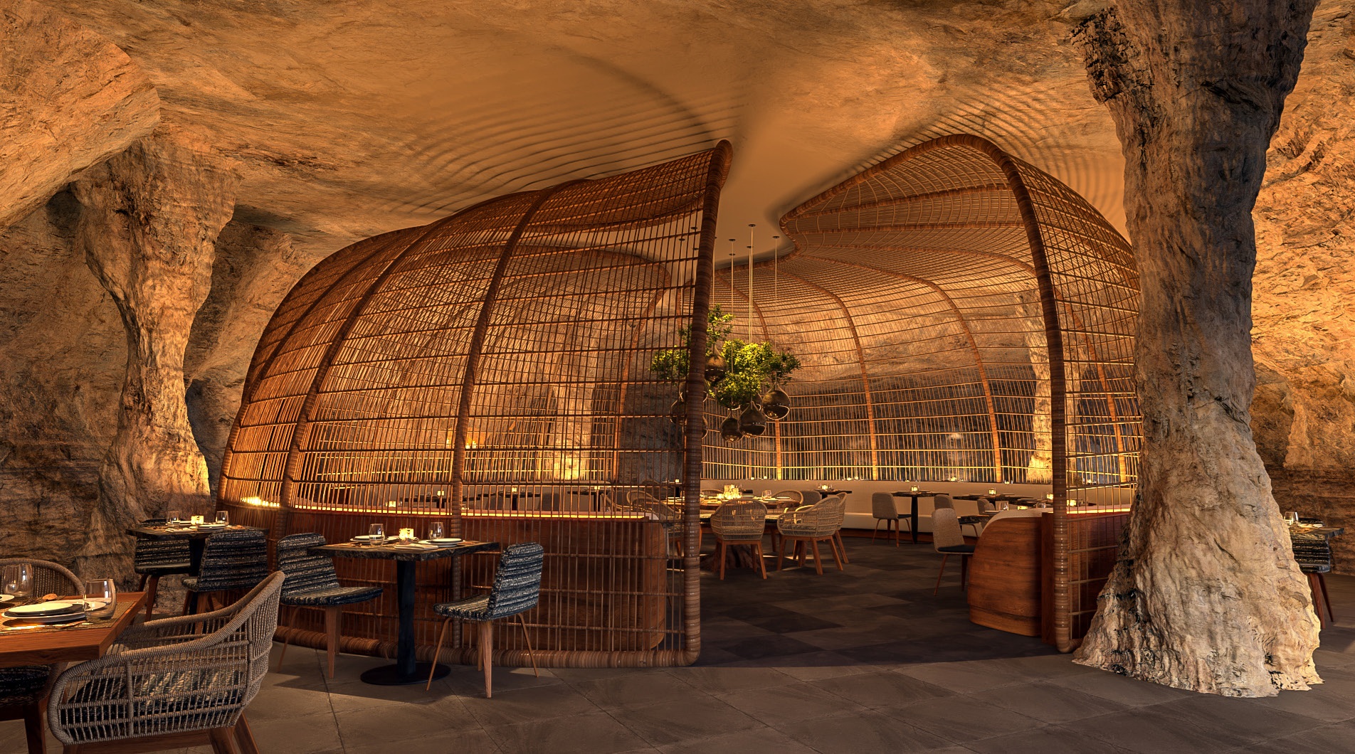 Restaurant Sotto Terra italienische Küche im Lopesan Splash Cove