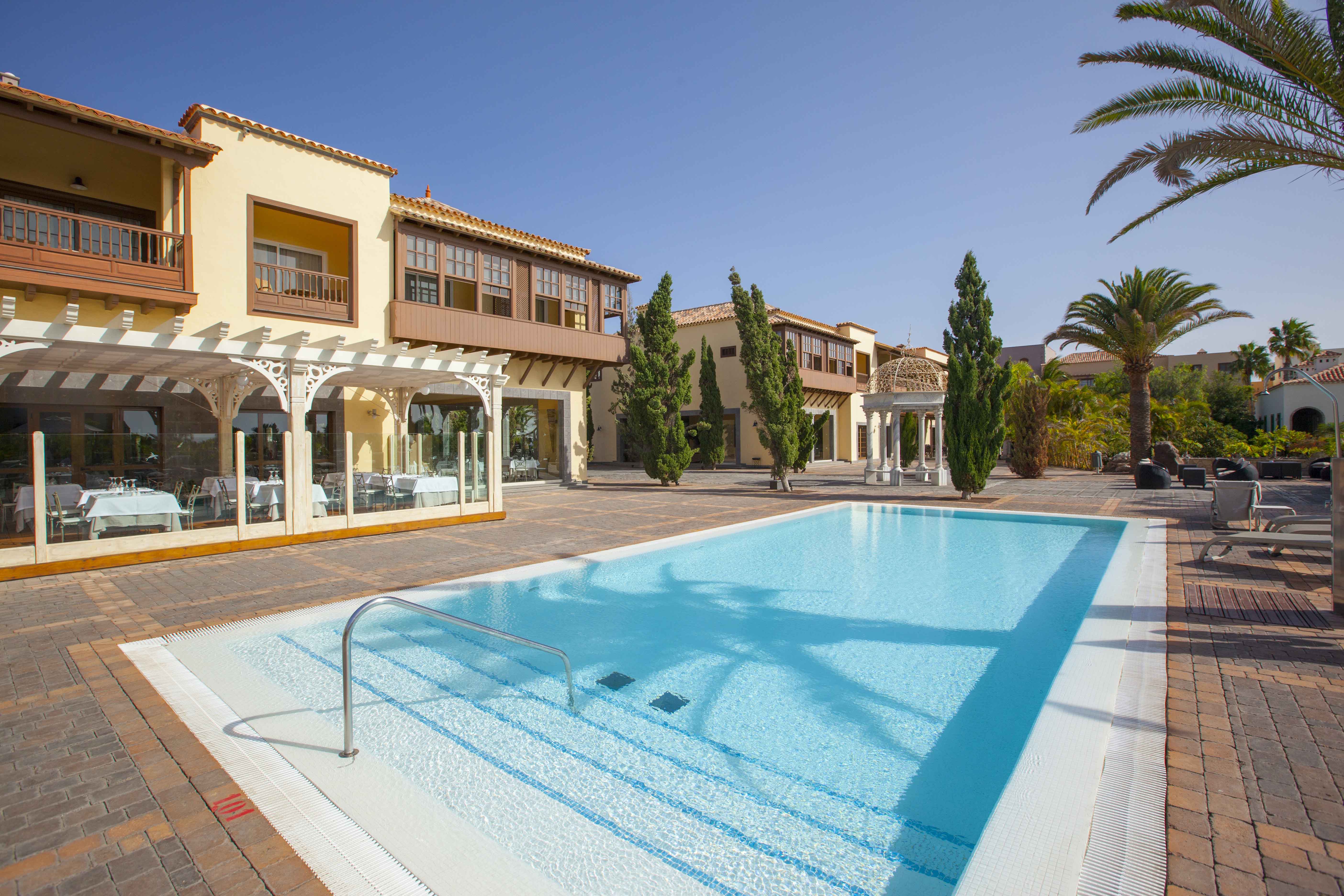 lopesan villa del conde resort & thalasso arches swimming pool