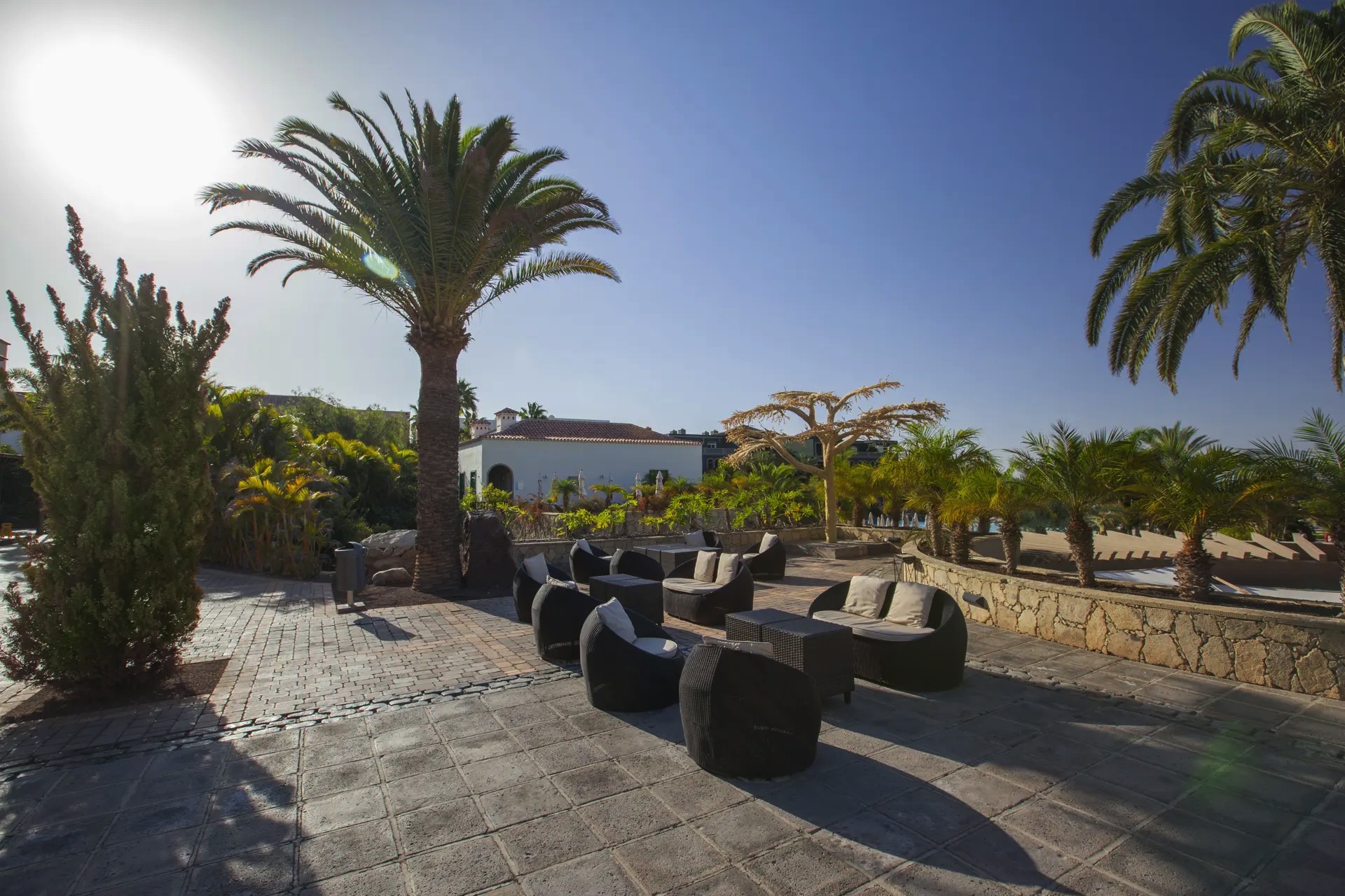 innenhof fotos hotel lopesan villa del conde