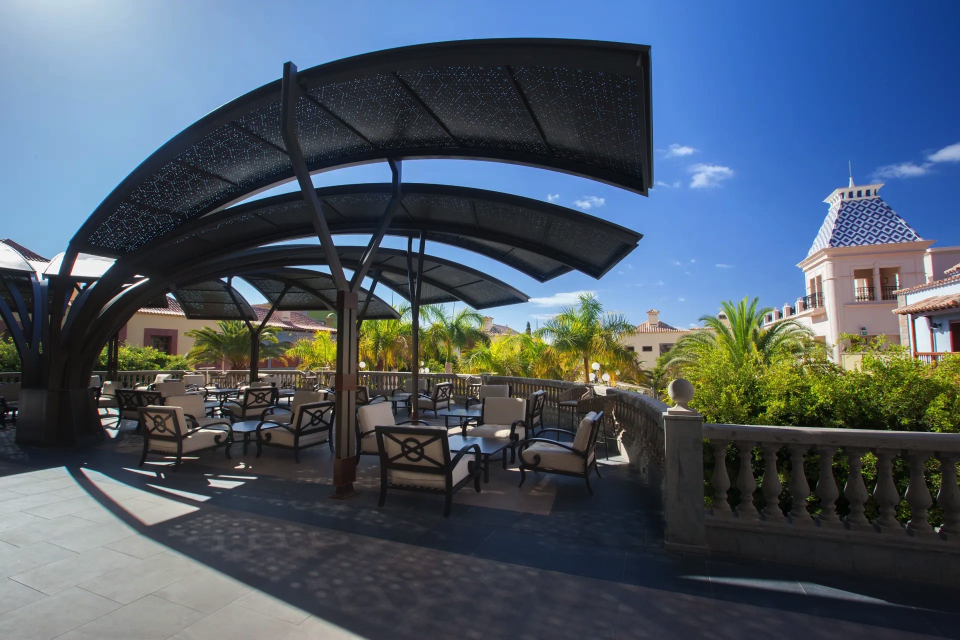 bilder und fotos lopesan villa del conde resort & thalasso innenhof