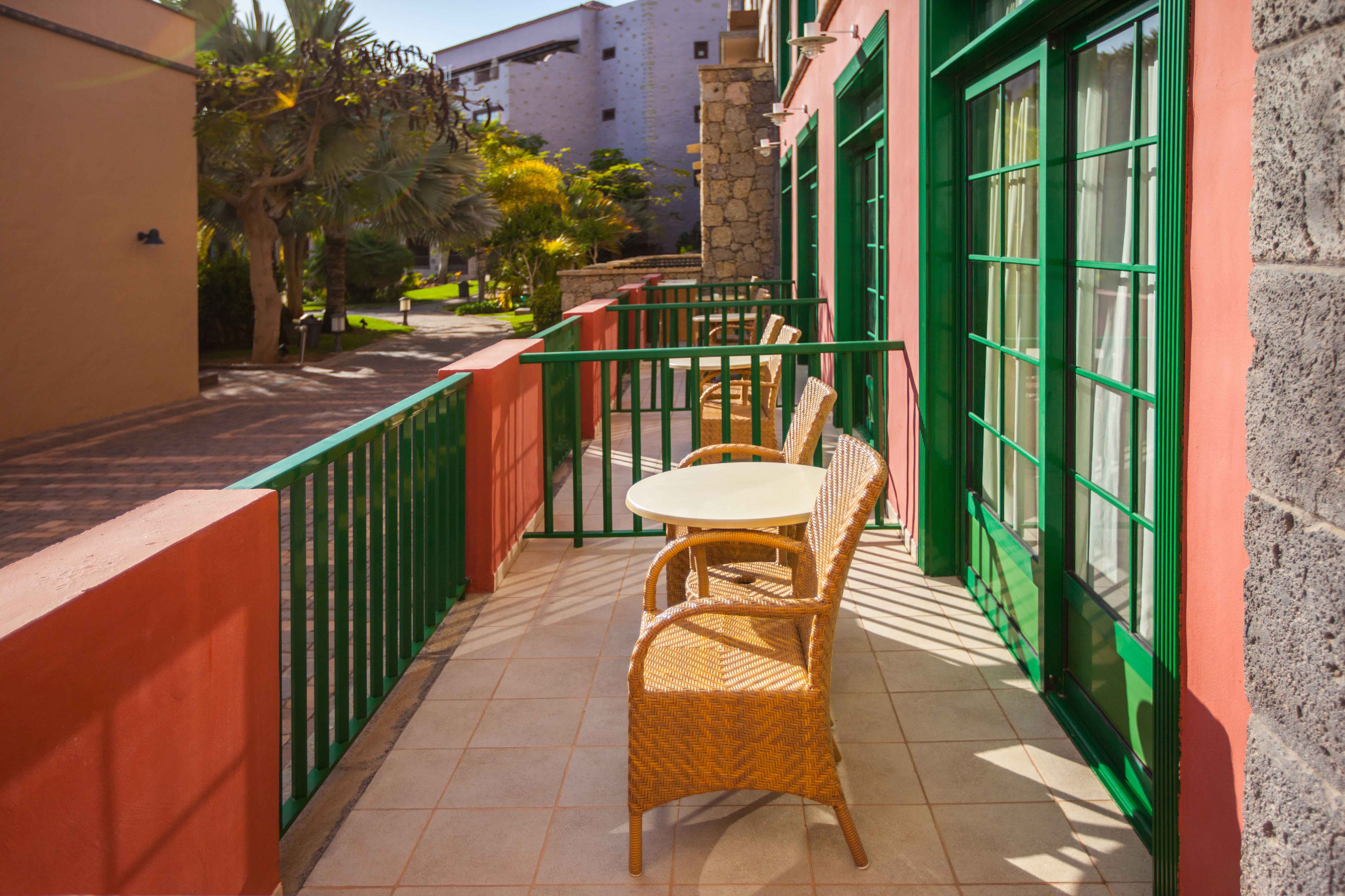 terrace lopesan villa del conde resort double standard economy room