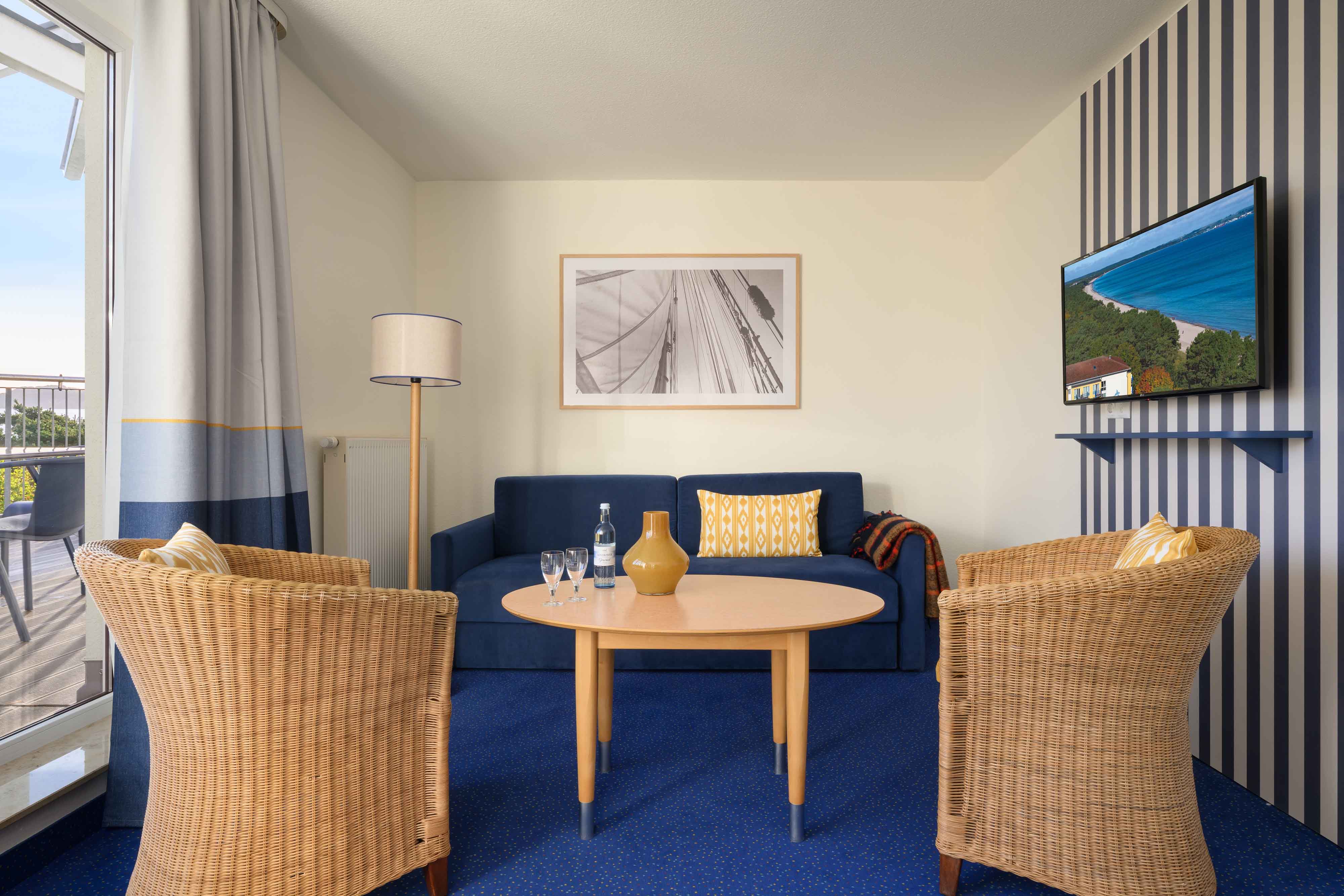 bed junior suite ifa rugen hotel