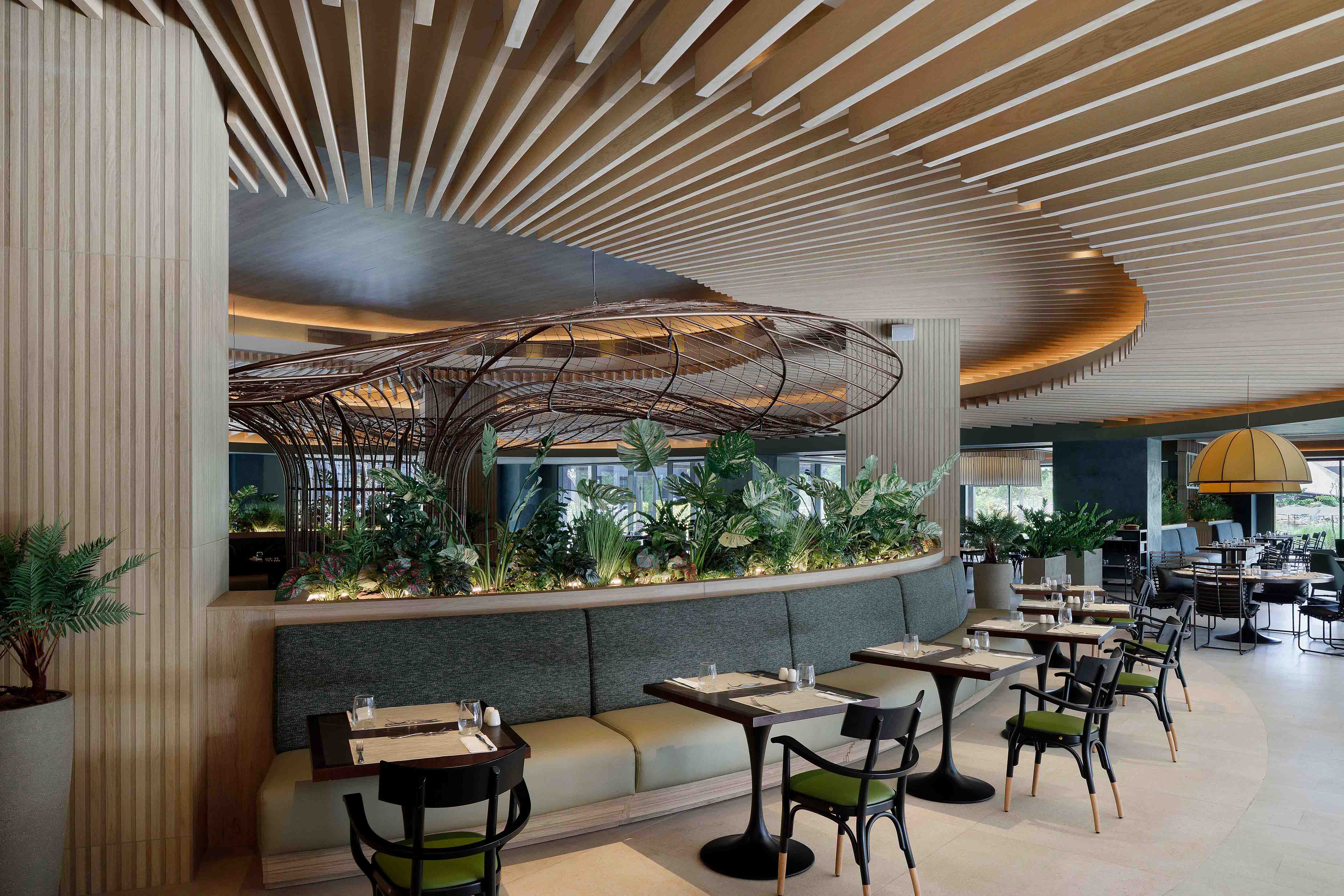 Buffet restaurant Pavilion Lopesan Caoba Serenity Bay