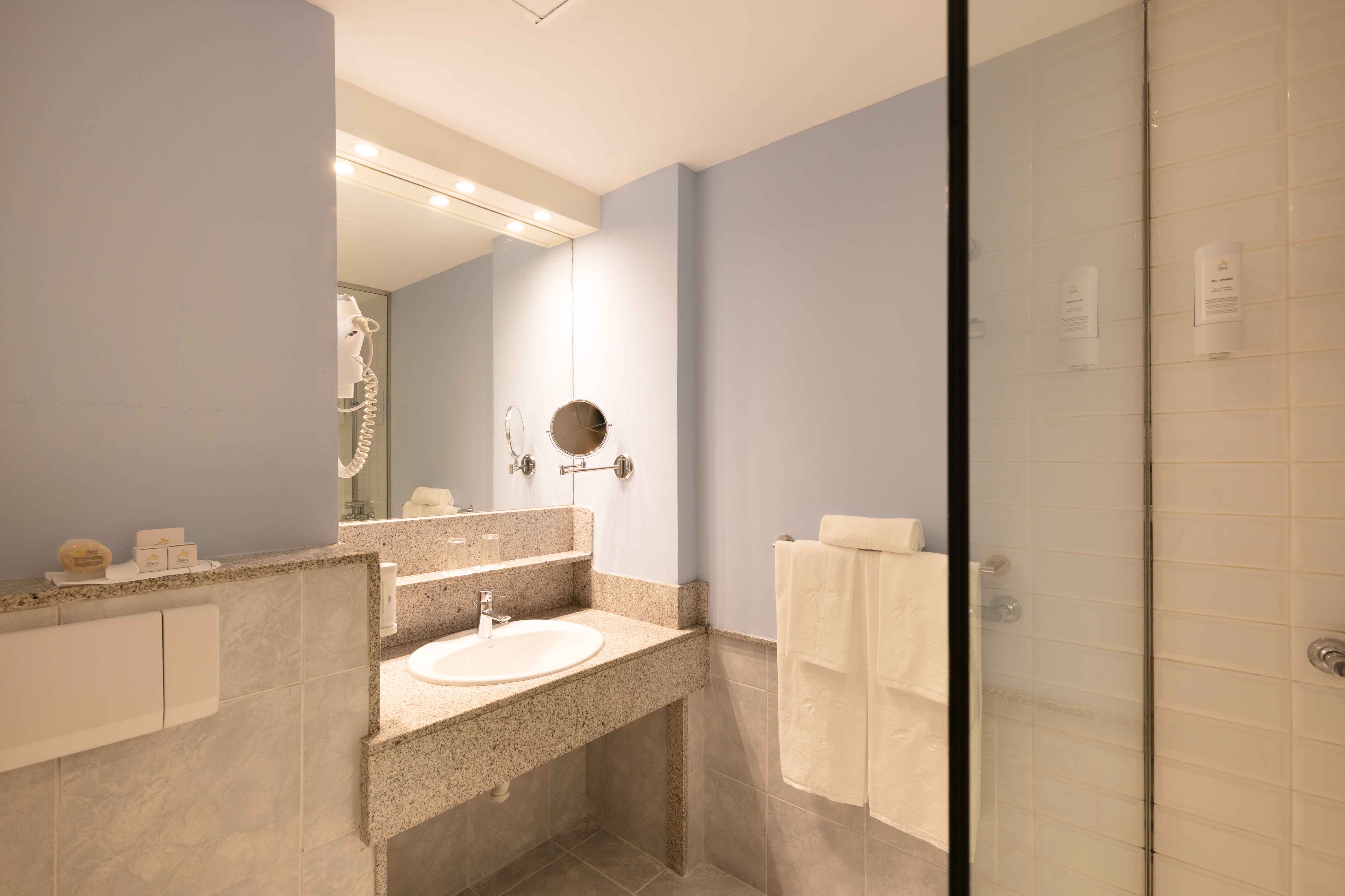 bathroom deluxe double view room adults only abora continental
